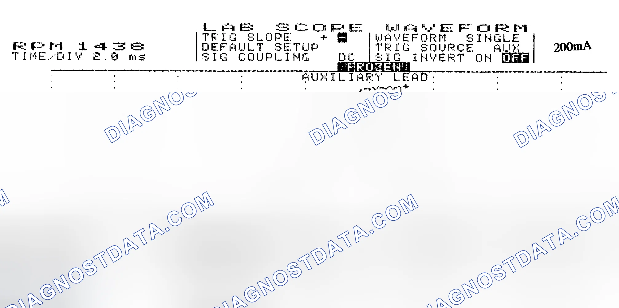 Scheme 15: Single Injector w/Normal Current Flow - Current Pattern