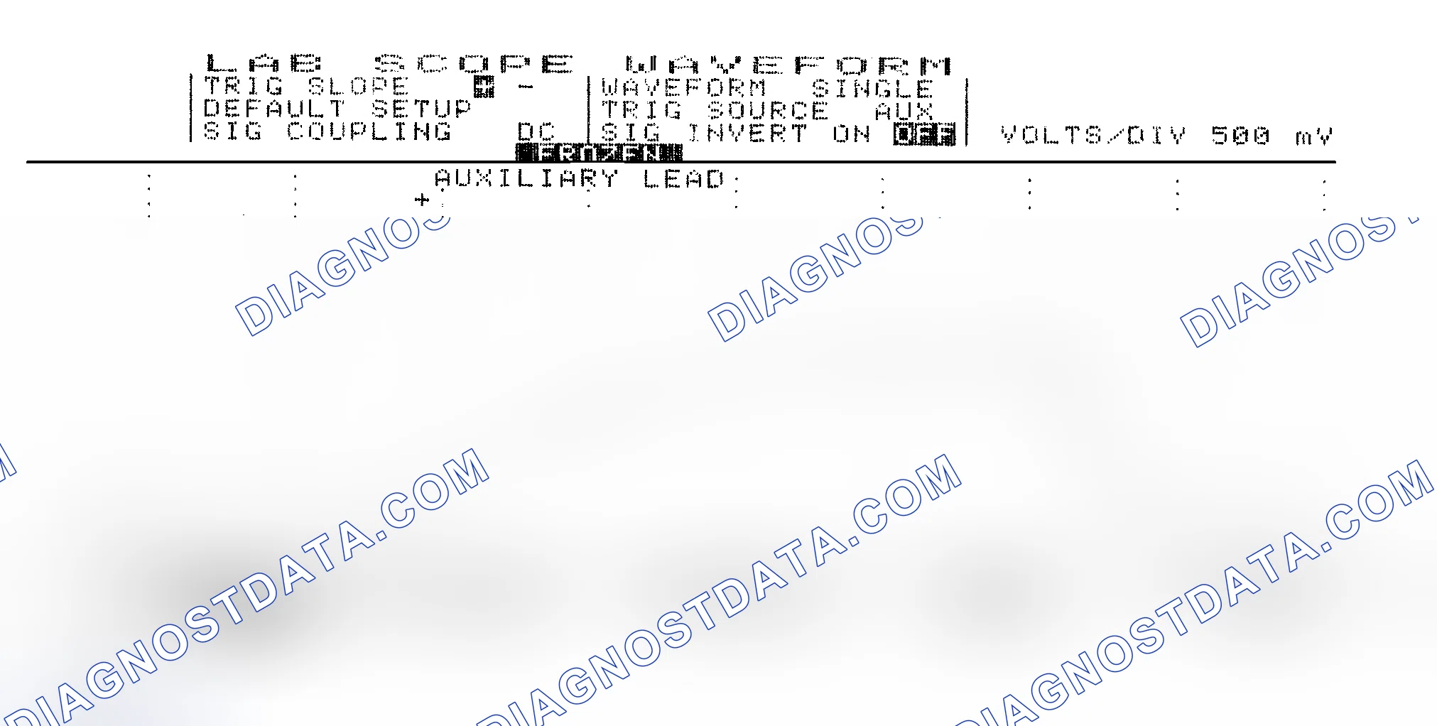 Scheme 14: Single Injector w/Excessive Current Flow - Current Pattern
