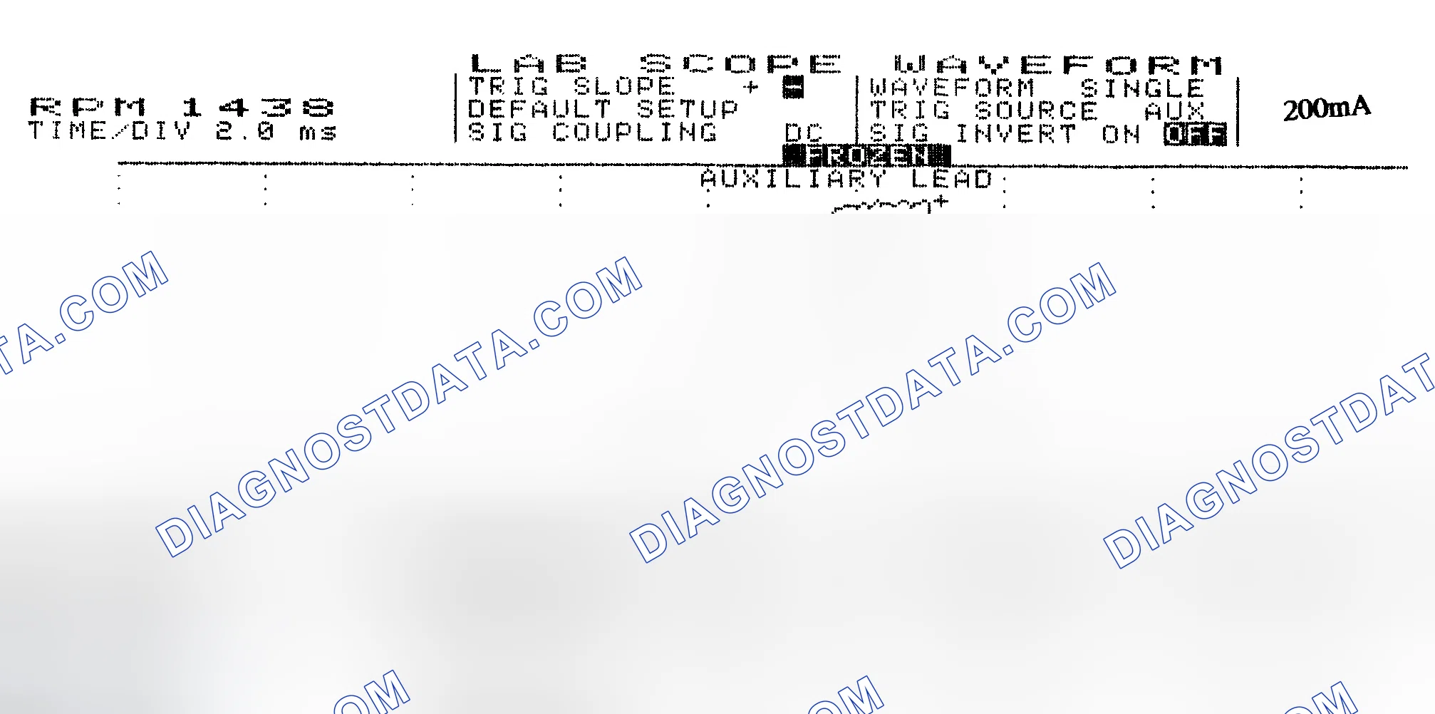 Scheme 15: Single Injector w/Normal Current Flow - Current Pattern