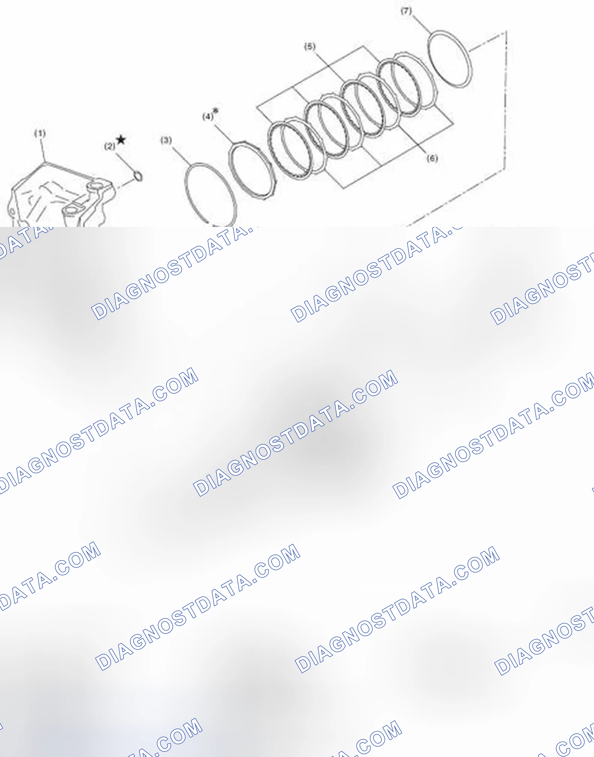 Scheme 579: REVERSE BRAKE ASSEMBLY