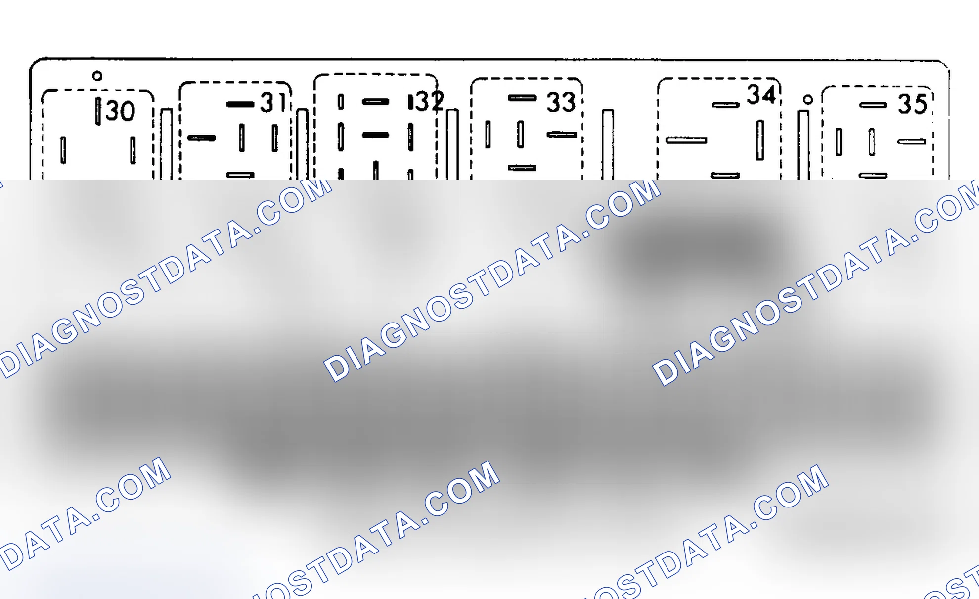 Scheme 6: FUSE PANEL IDENTIFICATION (1985-88 5000S)