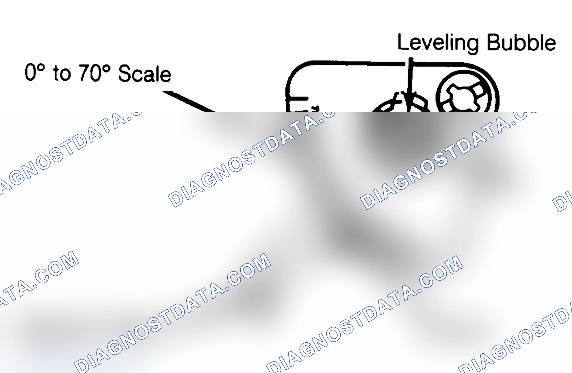 Scheme 3: Choke Valve Angle Gauge This gauge must be used to perform some adjustments.