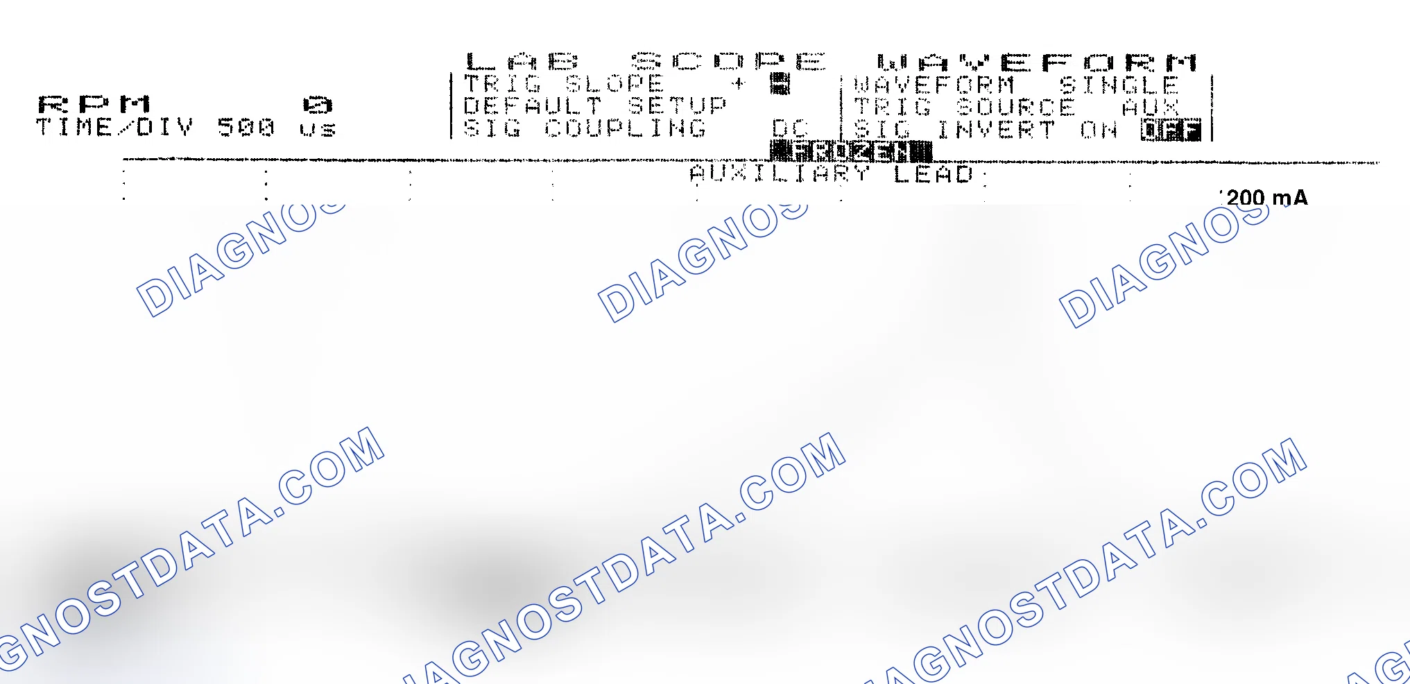 Scheme 17: Single Injector w/Normal Current Flow - Current Pattern