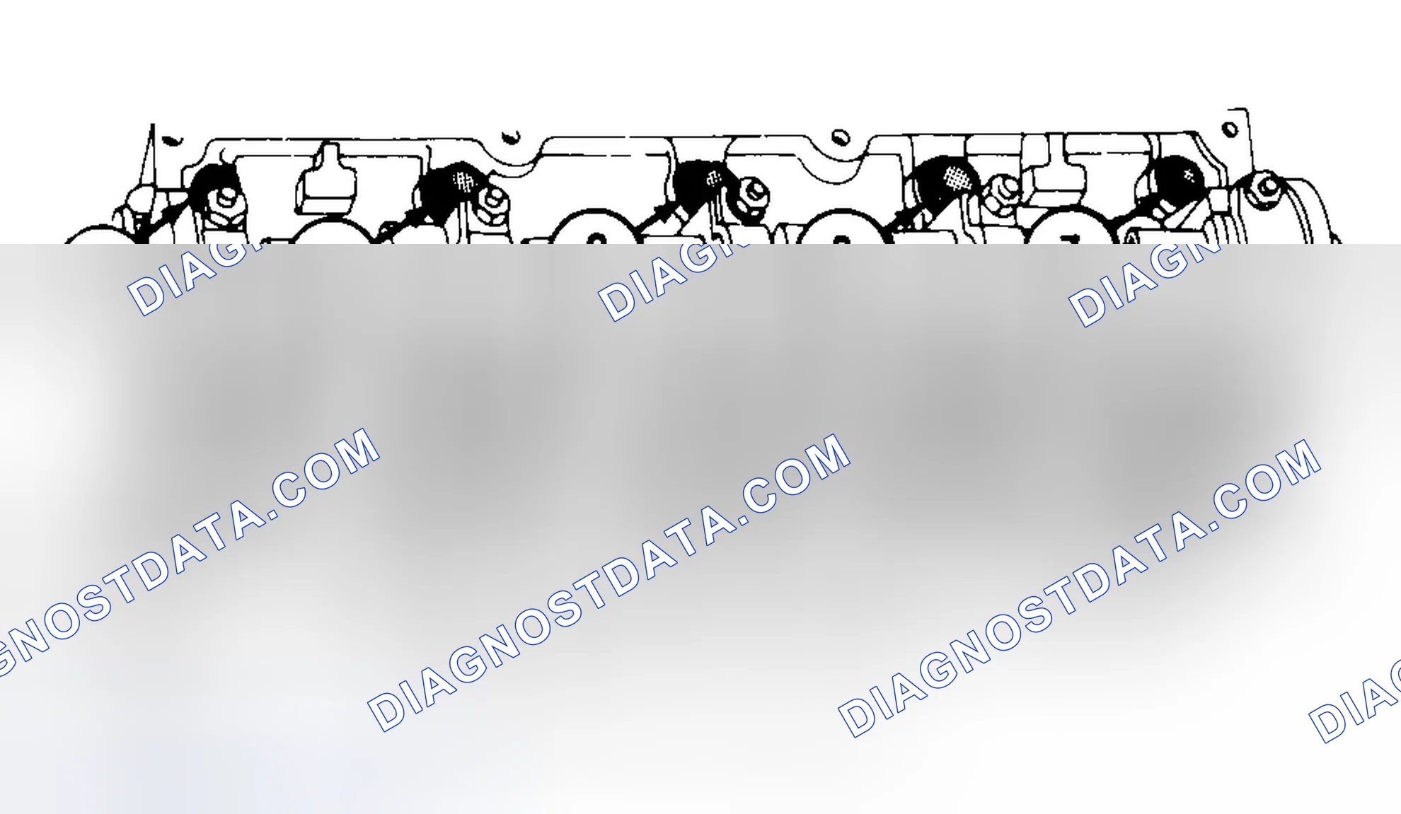 Scheme 7: Typical Cylinder Head Tightening or Loosening Sequence