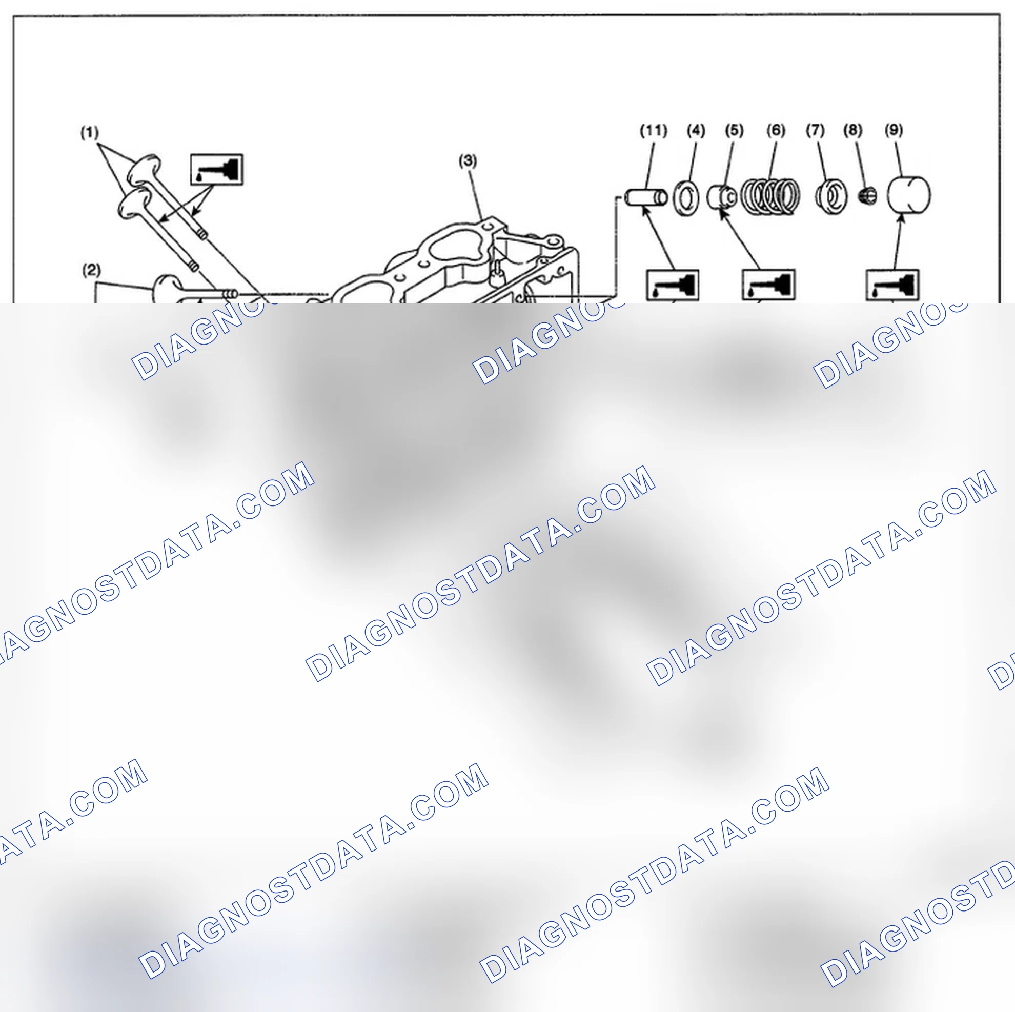 Scheme 75: CYLINDER HEAD AND VALVE ASSEMBLY