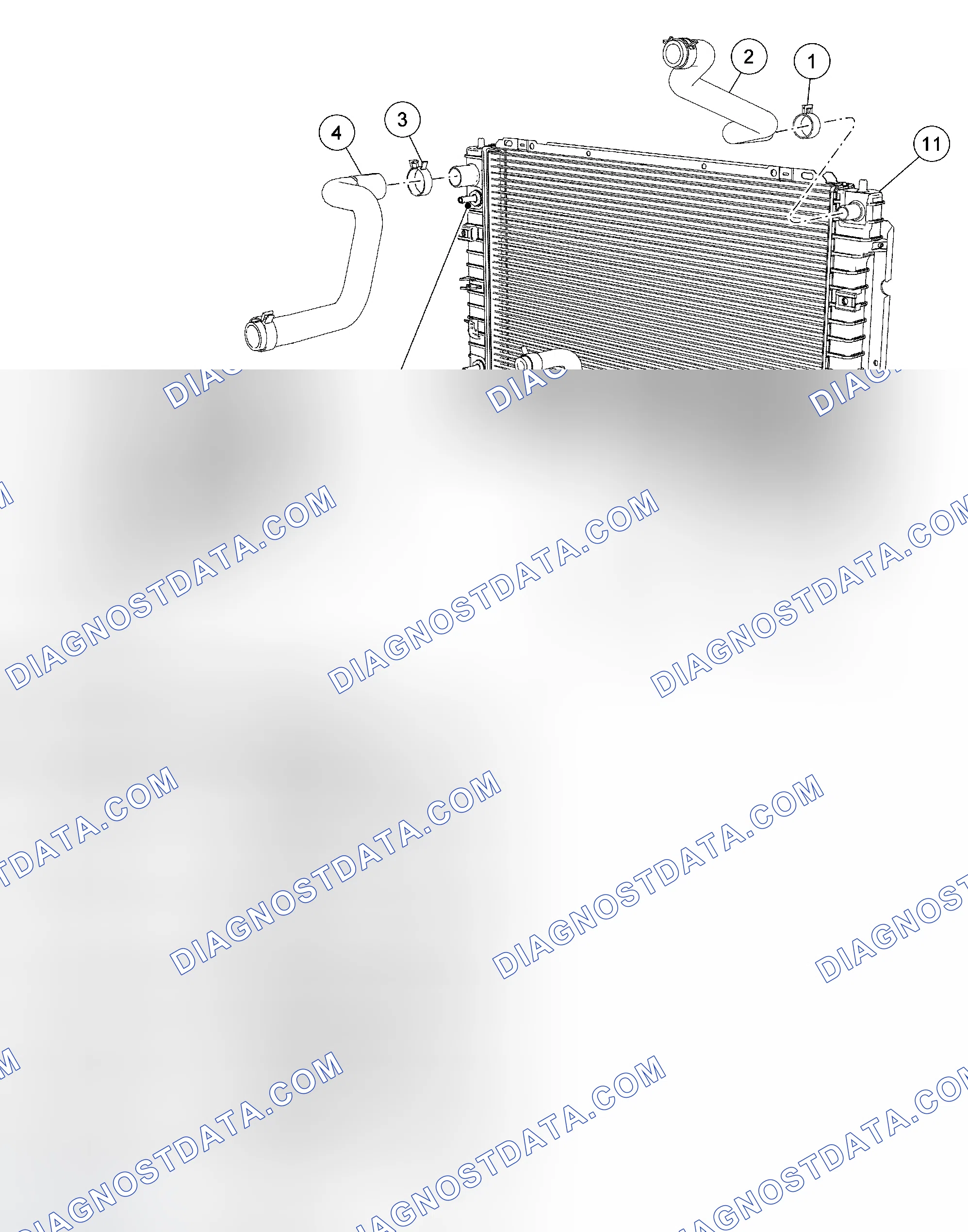 Scheme 15: Radiator - 2.3L