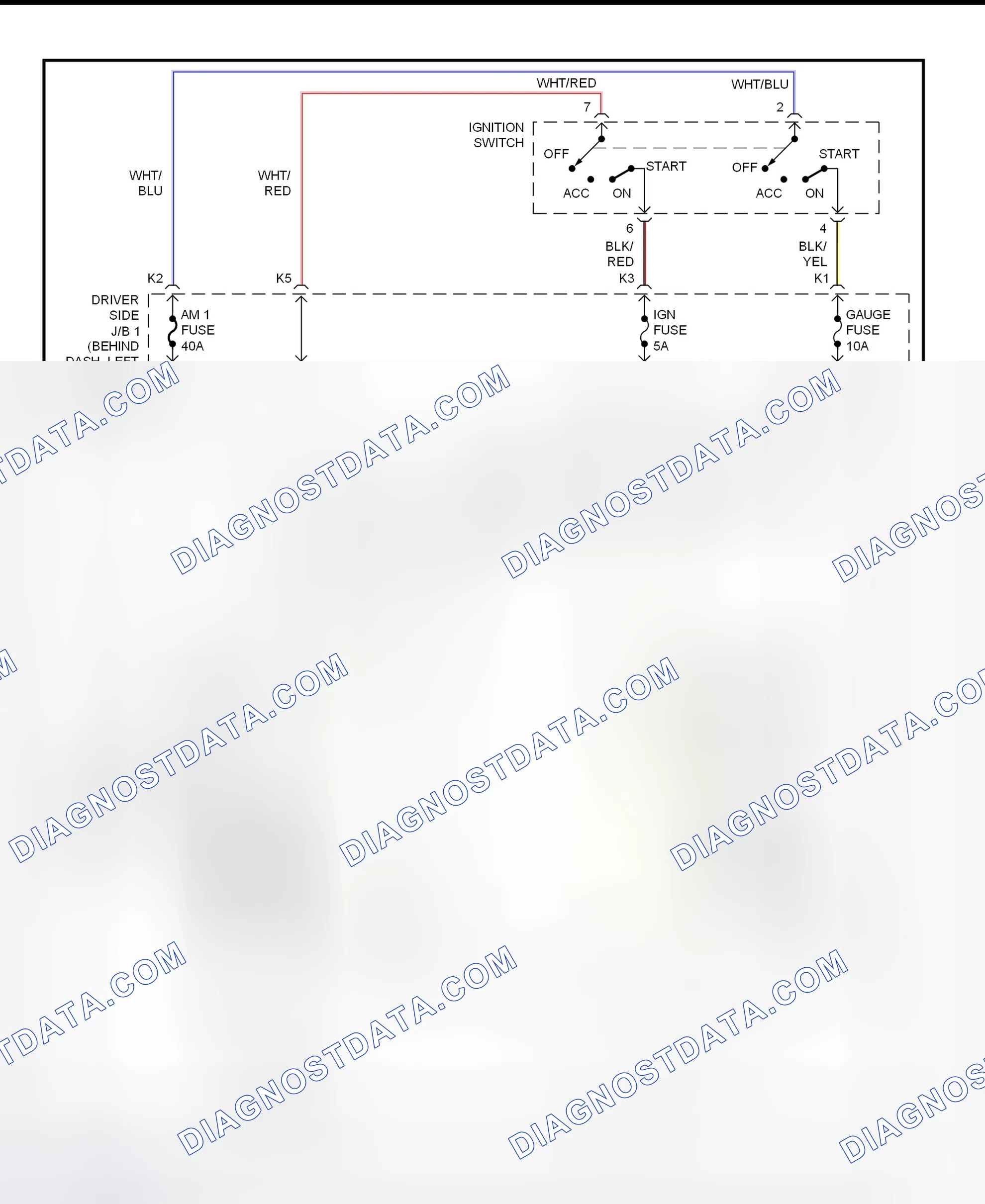 Scheme 12: Charging System Wiring Diagram (Sienna)