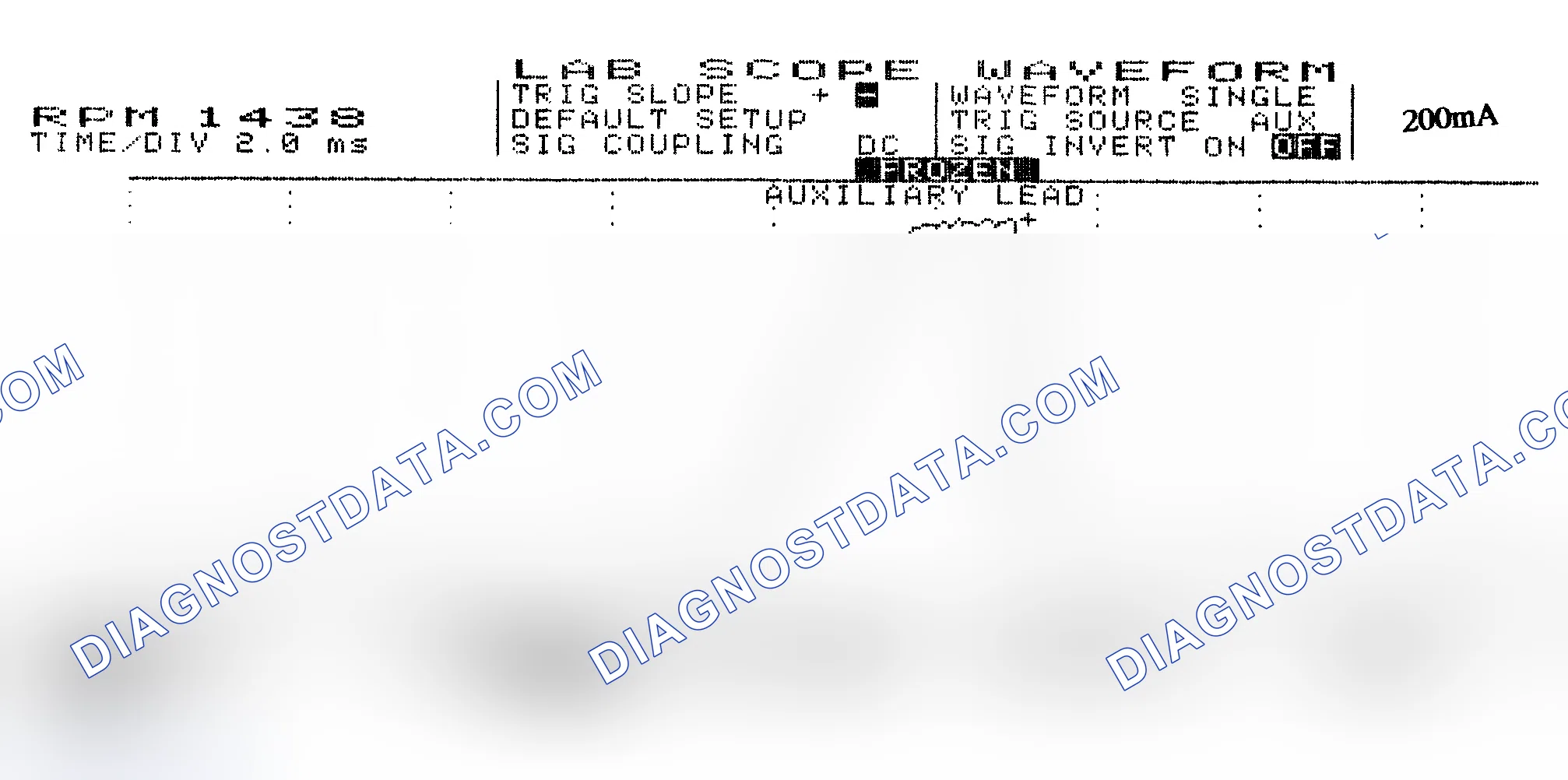 Scheme 15: Single Injector w/Normal Current Flow - Current Pattern
