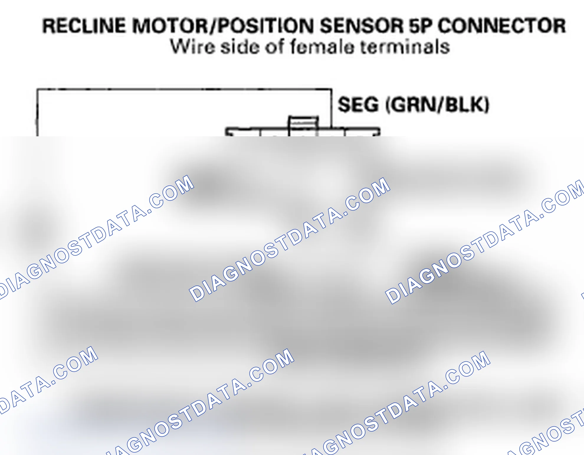 Scheme 31: DTC B1828: Power Seat Recline Motor Pulse Error