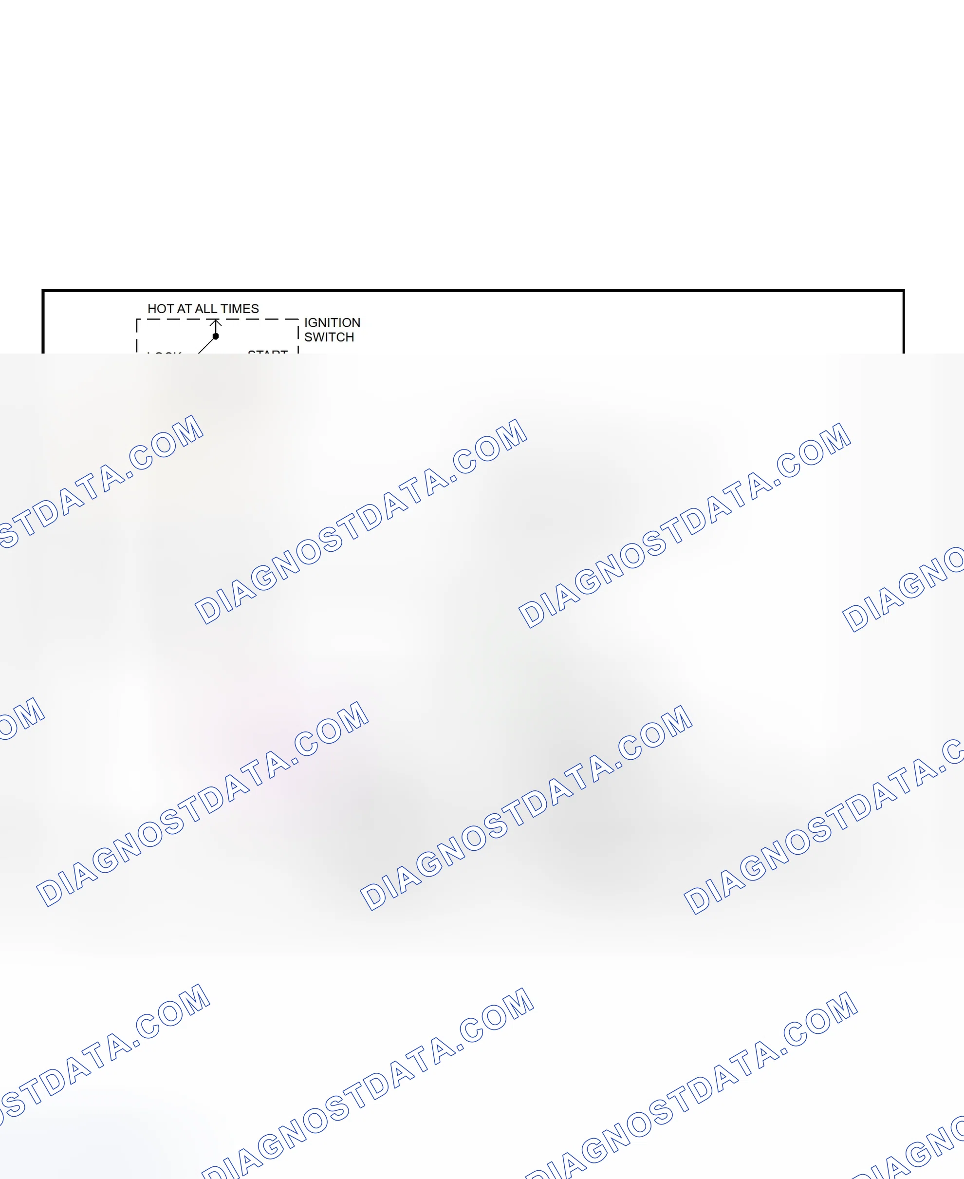 Fig. 42: Shift Interlock System Wiring Diagram (1999 Seville)