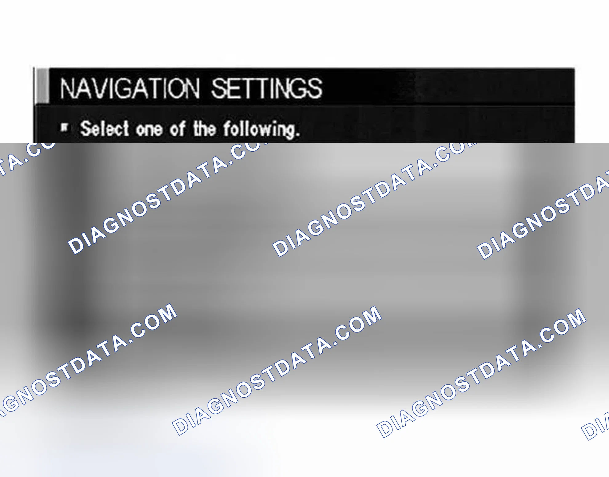 Scheme 250: "AVOID AREA SETTINGS" MODE