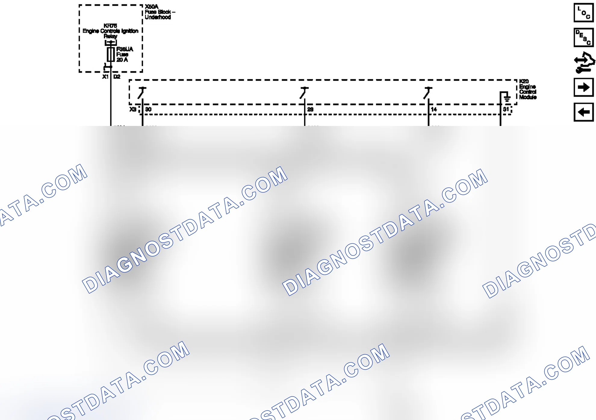 Scheme 96: Ignition Controls - Bank 1 Ignition System