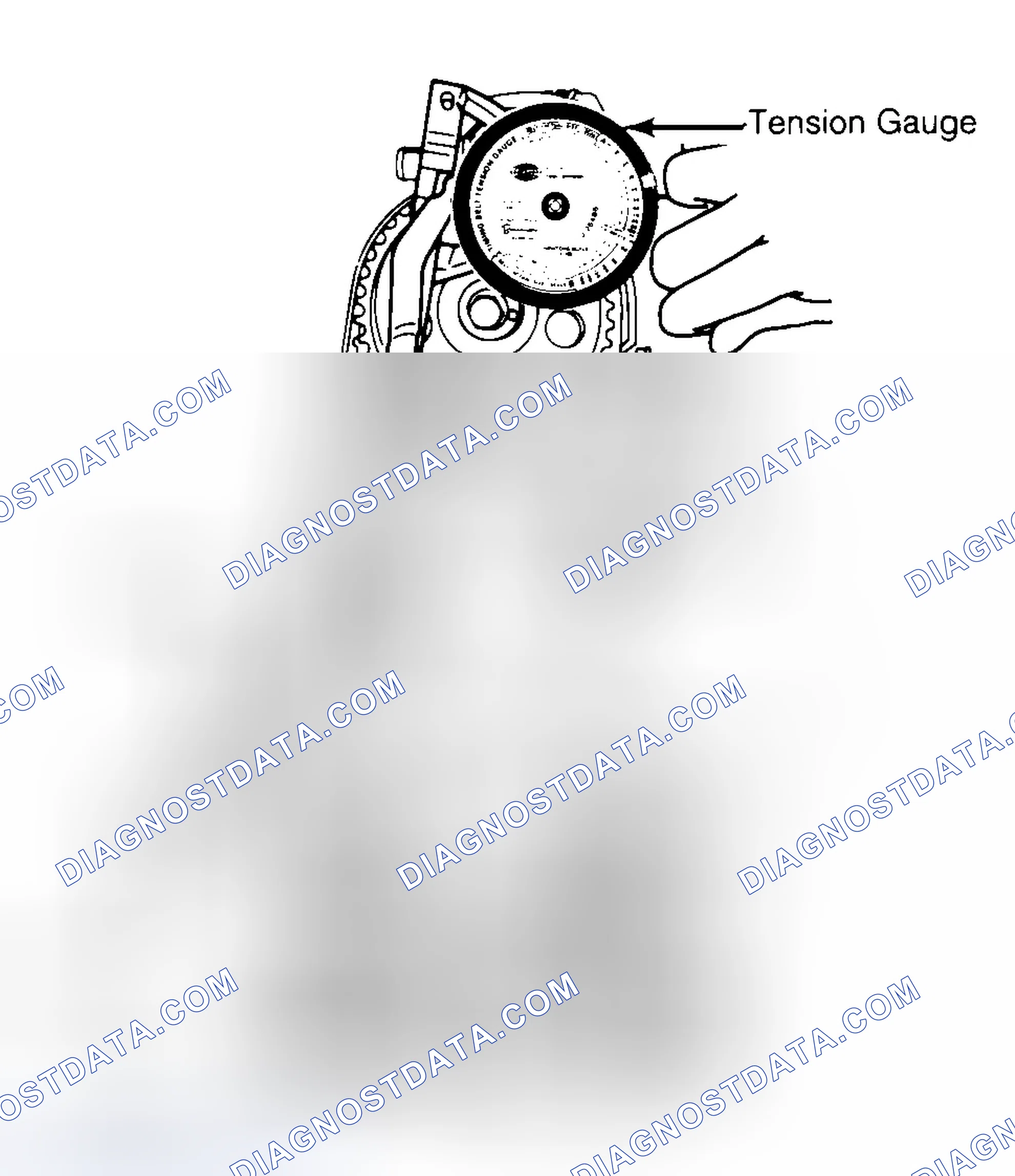 Scheme 3: Adjusting Typical Timing Belt Tension