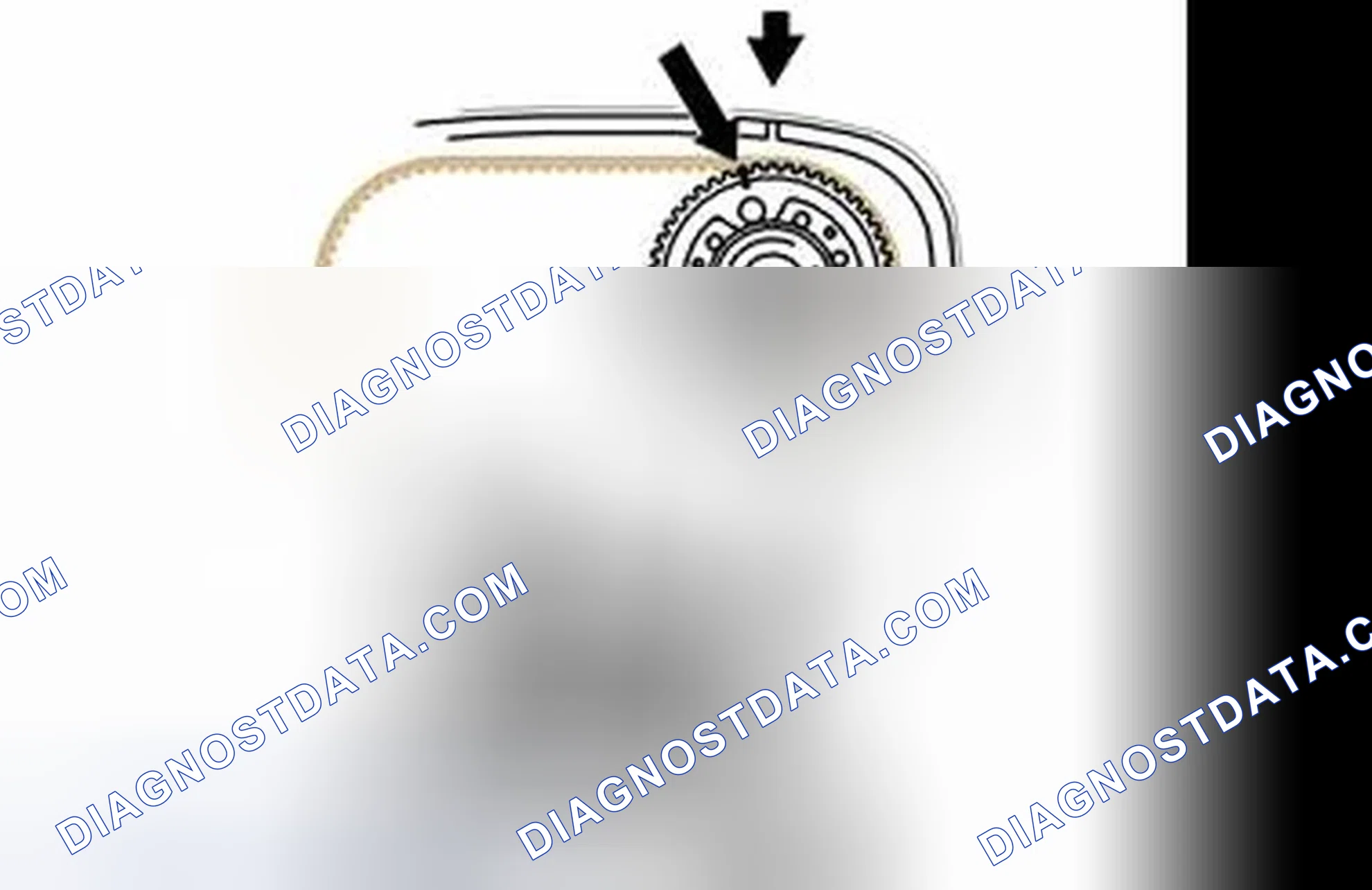 Scheme 216: Installing The Variable Valve Timing (VVT) Unit On The Intake Camshaft