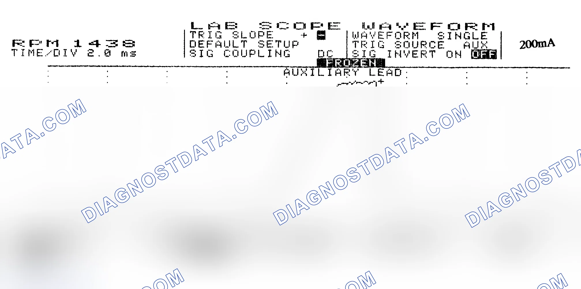 Scheme 15: Single Injector w/Normal Current Flow - Current Pattern