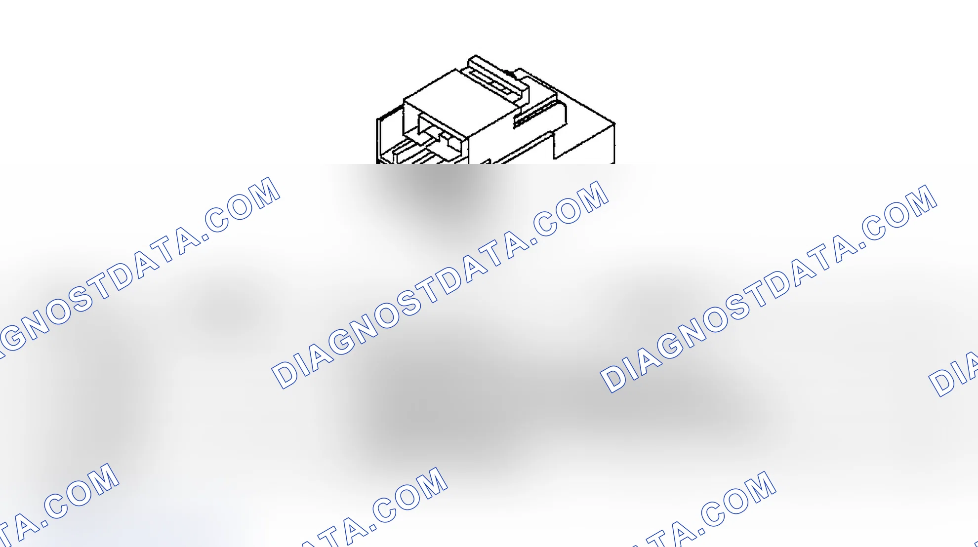 Scheme 344: GOVERNOR PRESSURE SENSOR CONNECTOR END VIEW