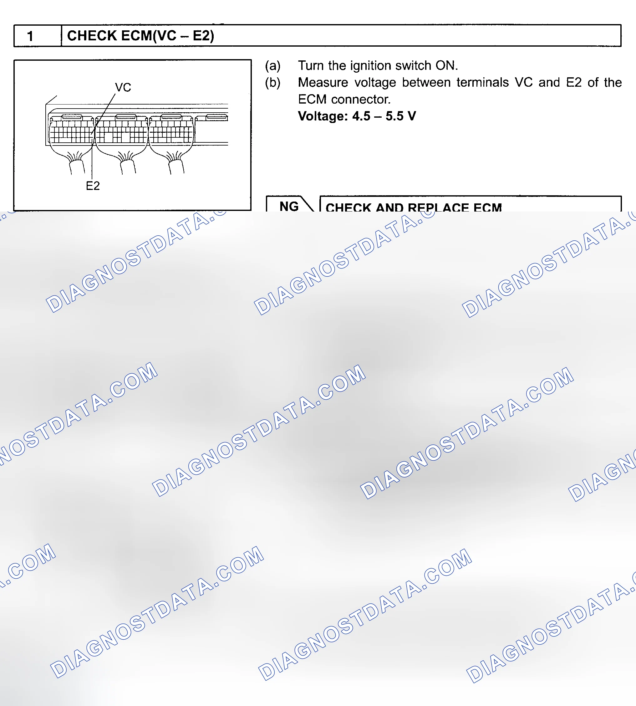 Scheme 745: Vapor Pressure Sensor (Camry-Up To Jan. 2003 Production)
