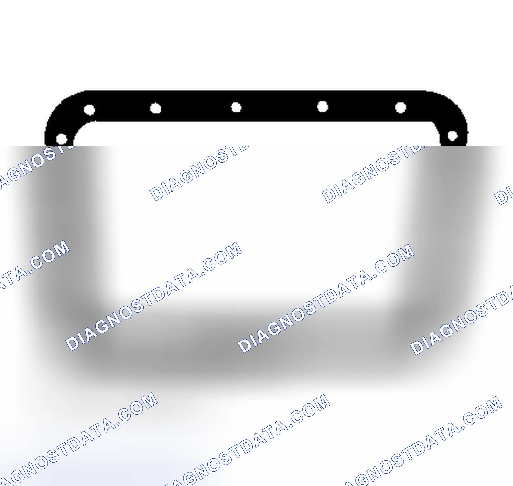 Scheme 34: Identifying Oil Pan Gasket (4R44E, 4R55E & 5R55E)