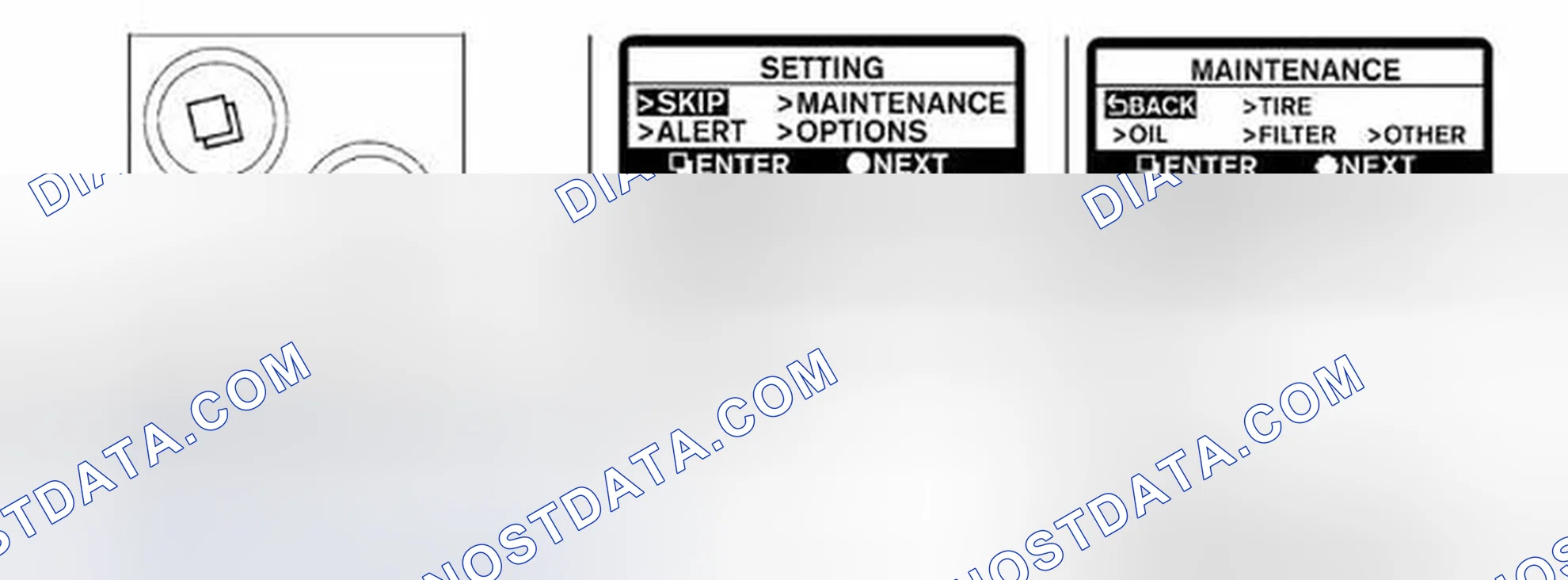 Scheme 15: MAINTENANCE REMINDER DISPLAY RESET - PROCEDURE 11