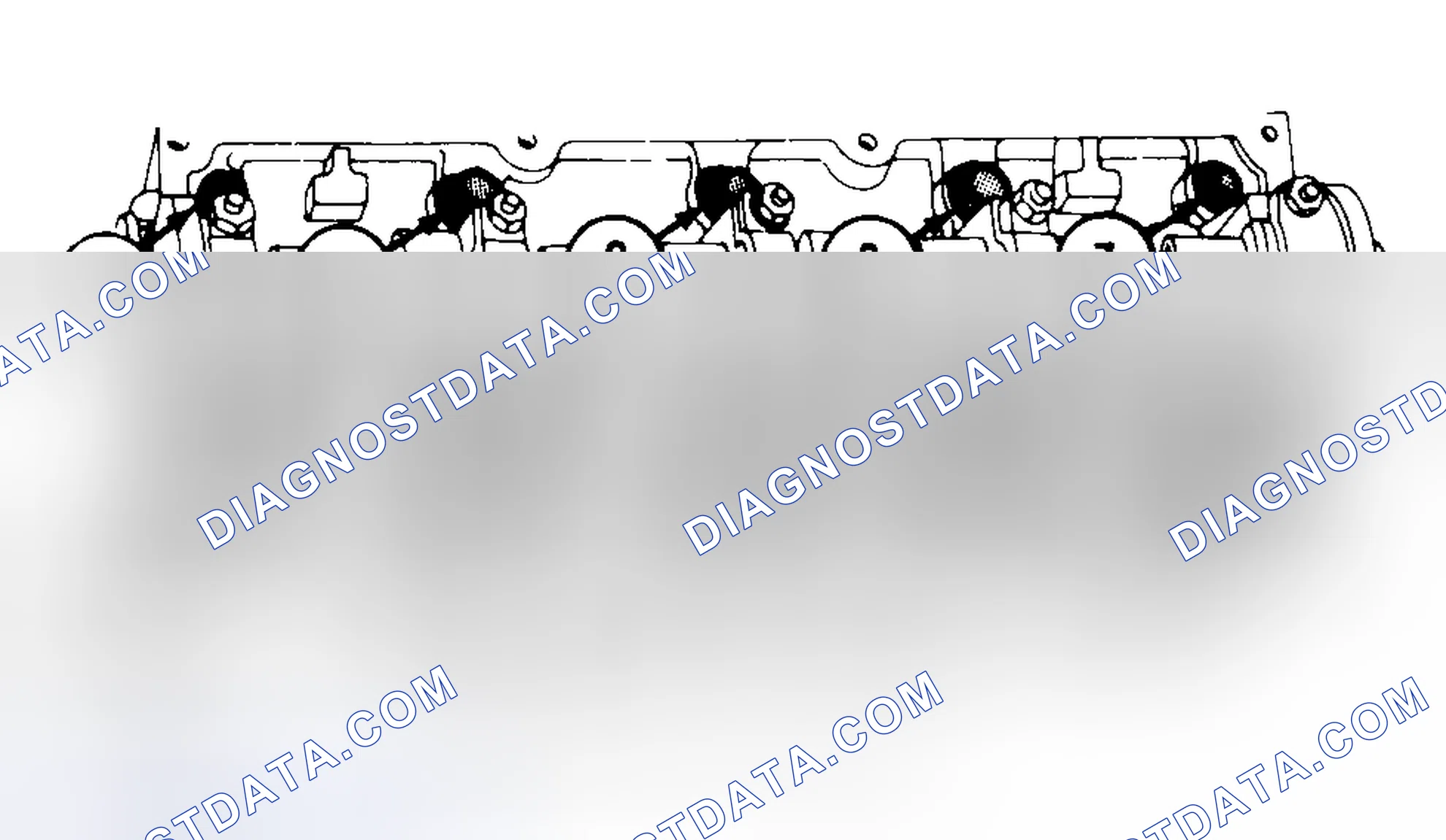 Scheme 7: Typical Cylinder Head Tightening or Loosening Sequence