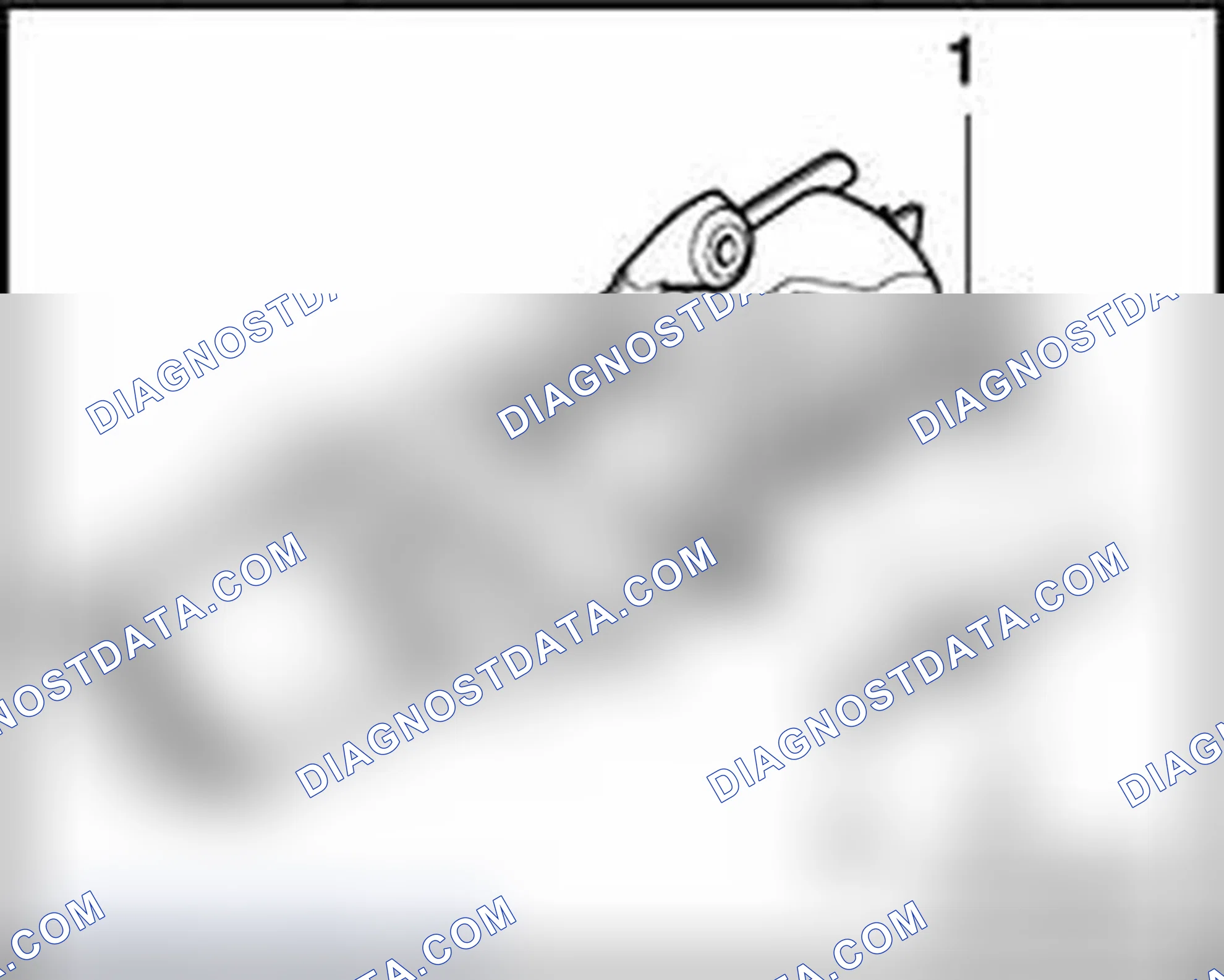 Scheme 84: Disengaging Bowden cable for interior door handle