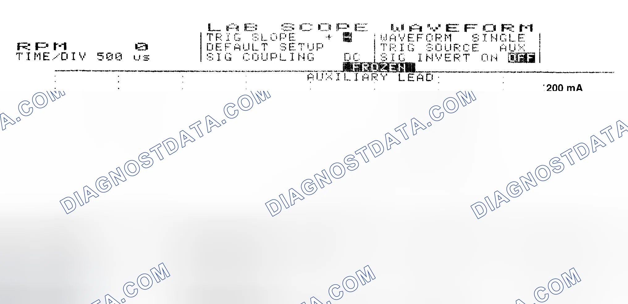 Scheme 17: Single Injector w/Normal Current Flow - Current Pattern