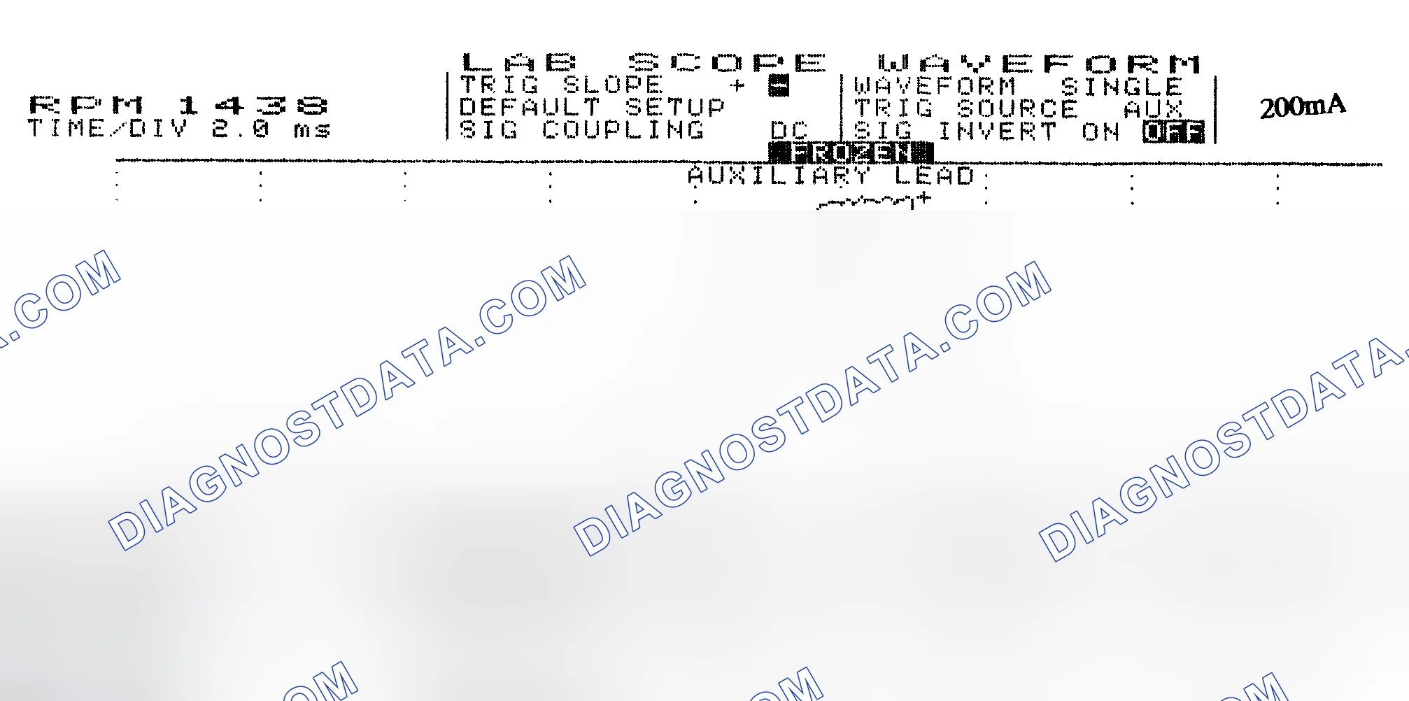 Scheme 15: Single Injector w/Normal Current Flow - Current Pattern