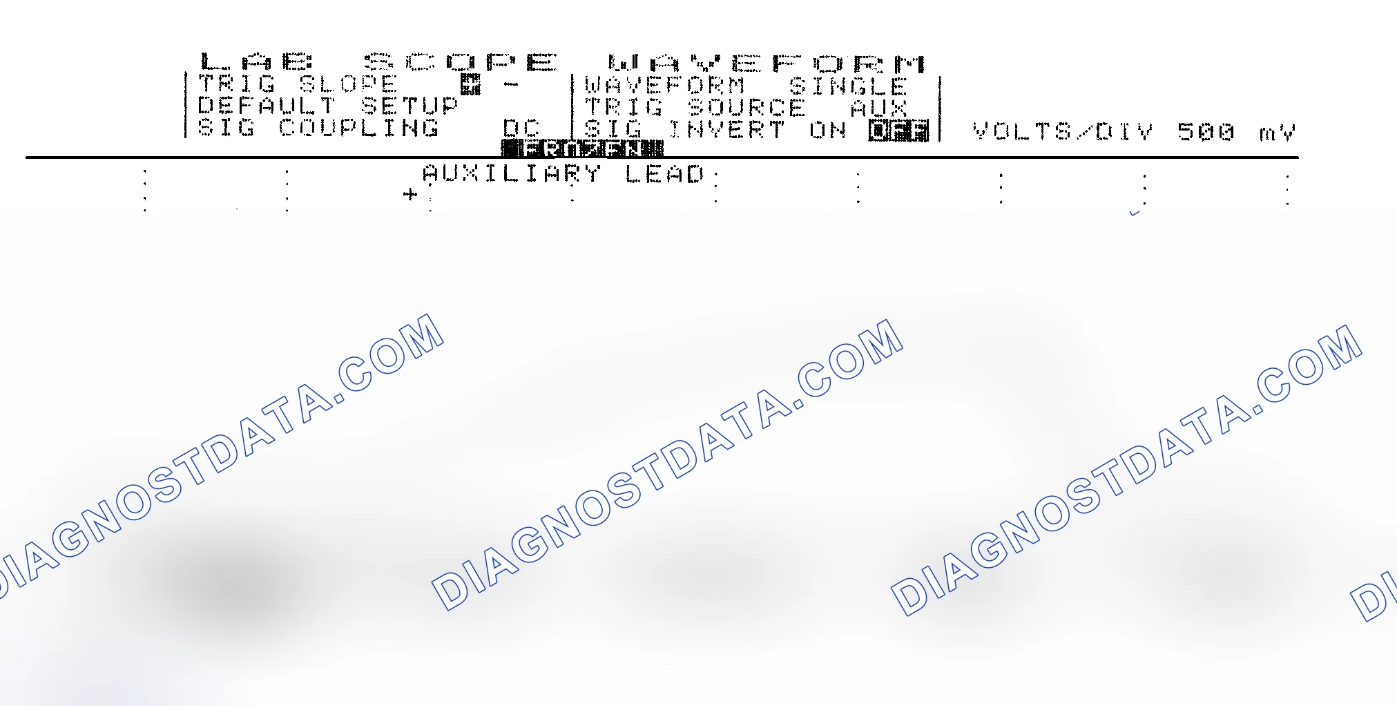 Scheme 14: Single Injector w/Excessive Current Flow - Current Pattern