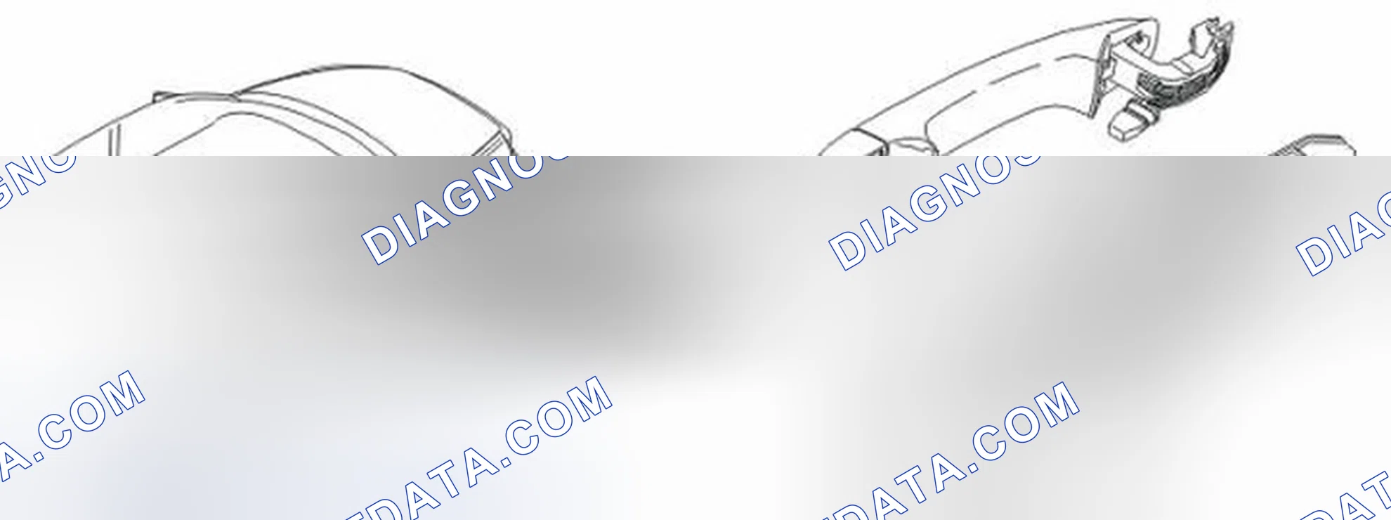 Scheme 267: SWITCHES AFFECTED BY THE EXTERNAL DOOR HANDLES