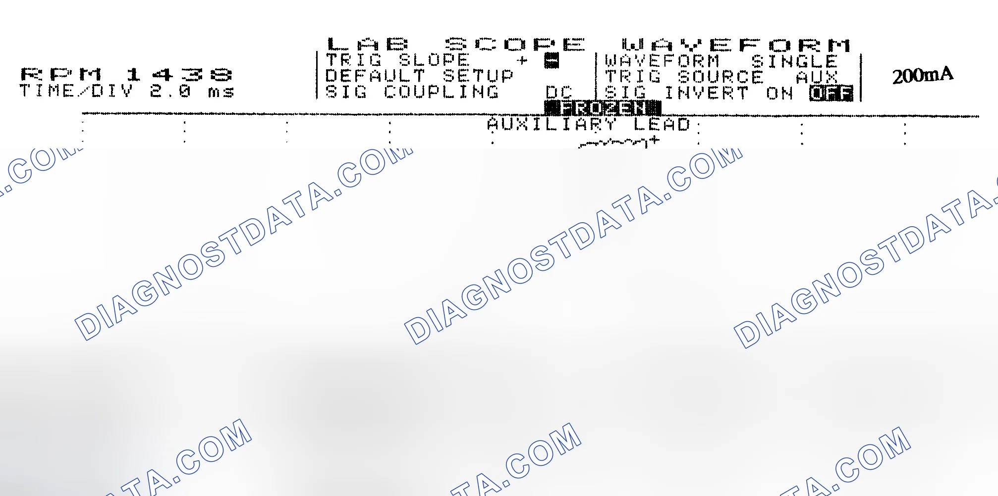 Scheme 15: Single Injector w/Normal Current Flow - Current Pattern
