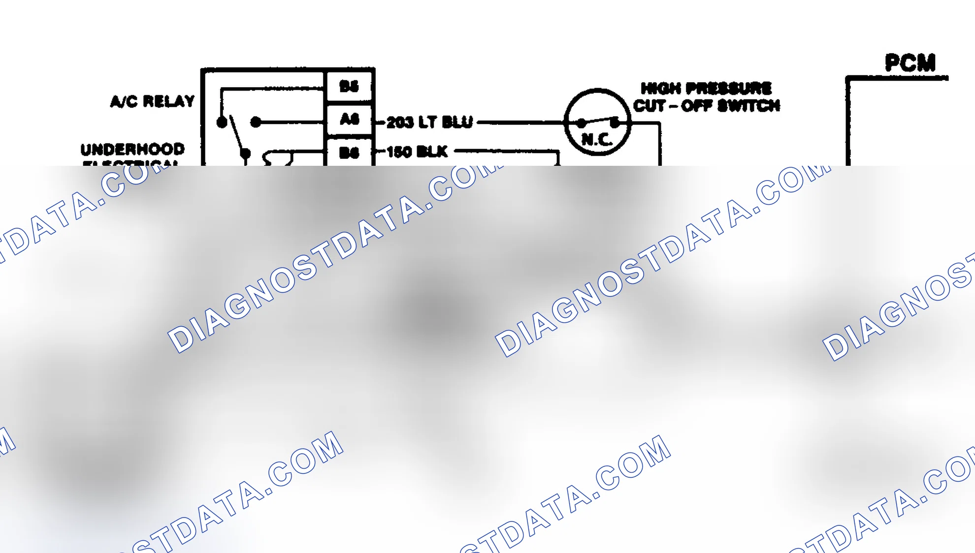 Scheme 239: A/C Clutch Circuit Schematic - 4.3L VIN W & Z ("C" & "K" Series) A/C Request Signal Circuit Diagnosis