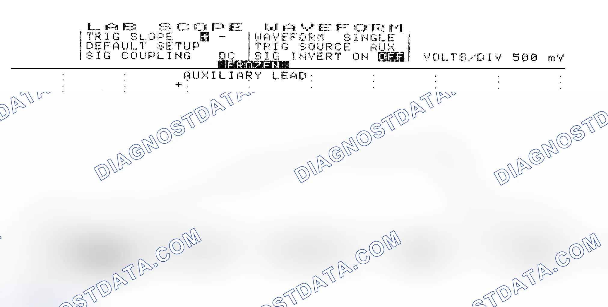 Scheme 14: Single Injector w/Excessive Current Flow - Current Pattern