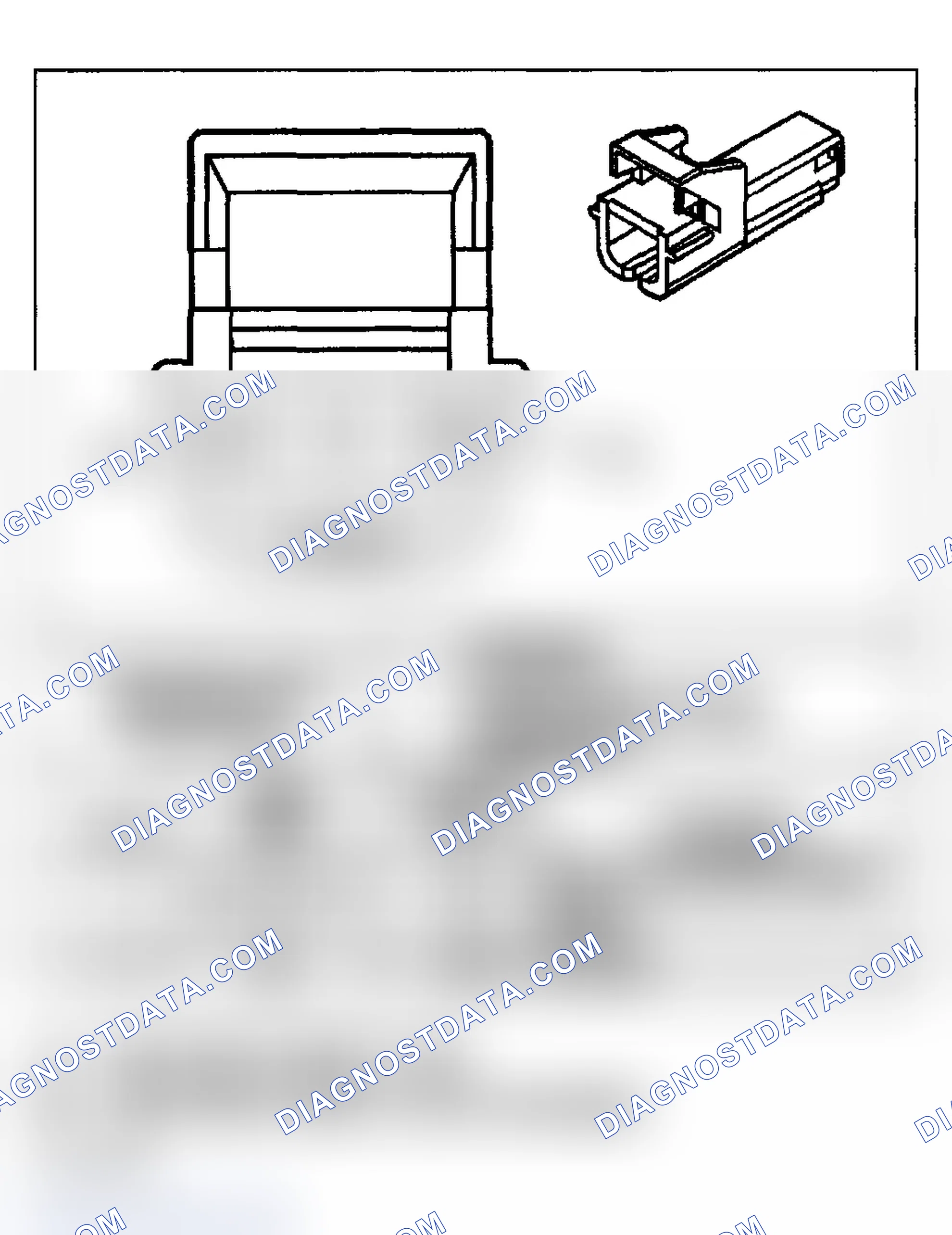Scheme 2: Seat Belt Connector End Views