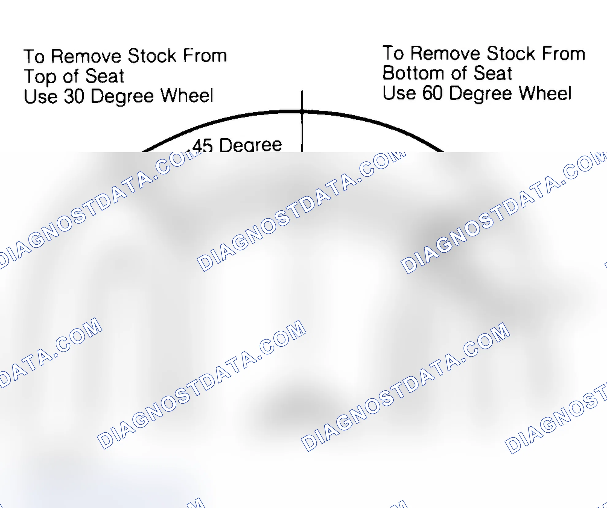 Scheme 19: Adjusting Valve Seat Width