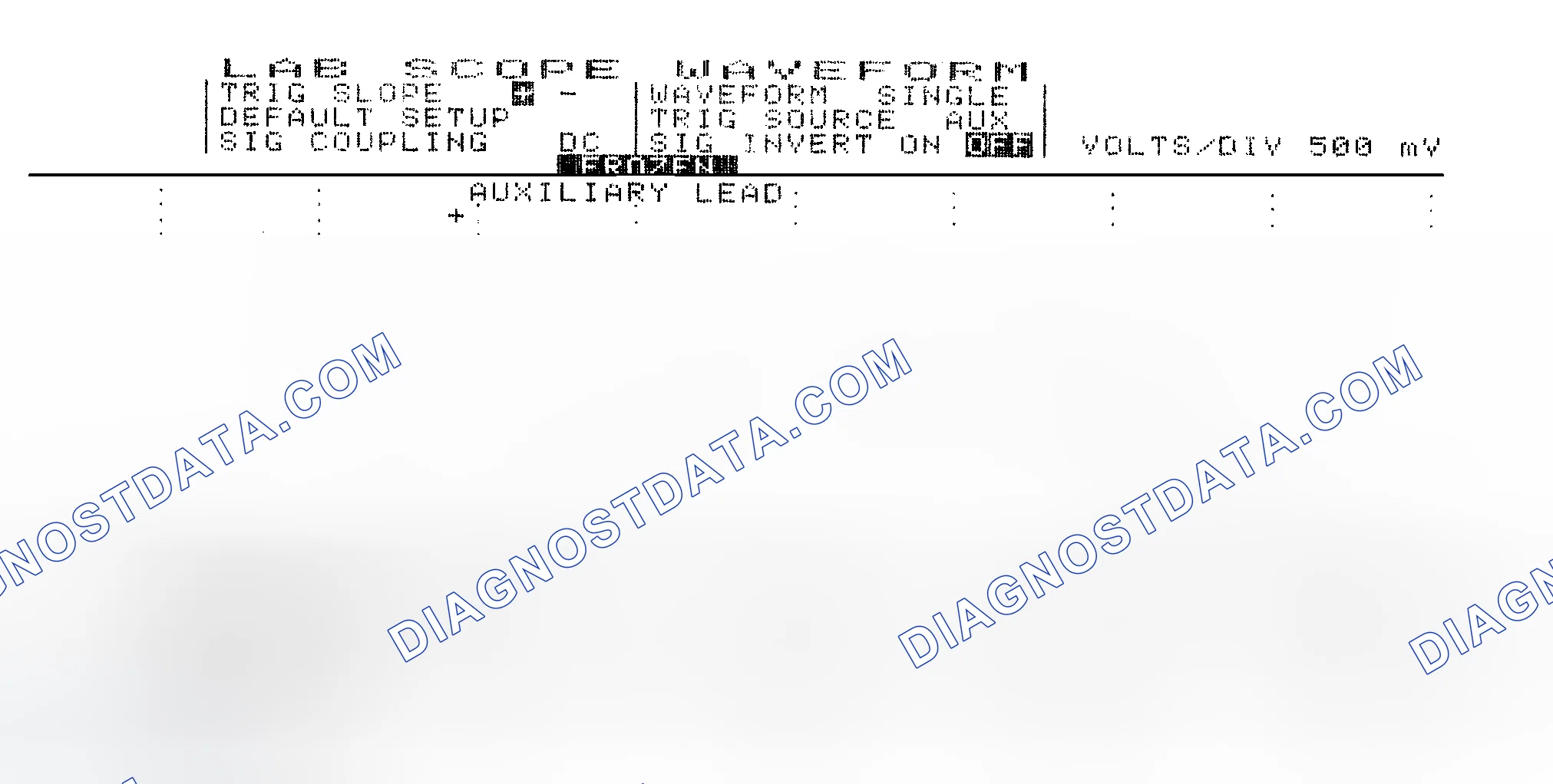 Scheme 14: Single Injector w/Excessive Current Flow - Current Pattern