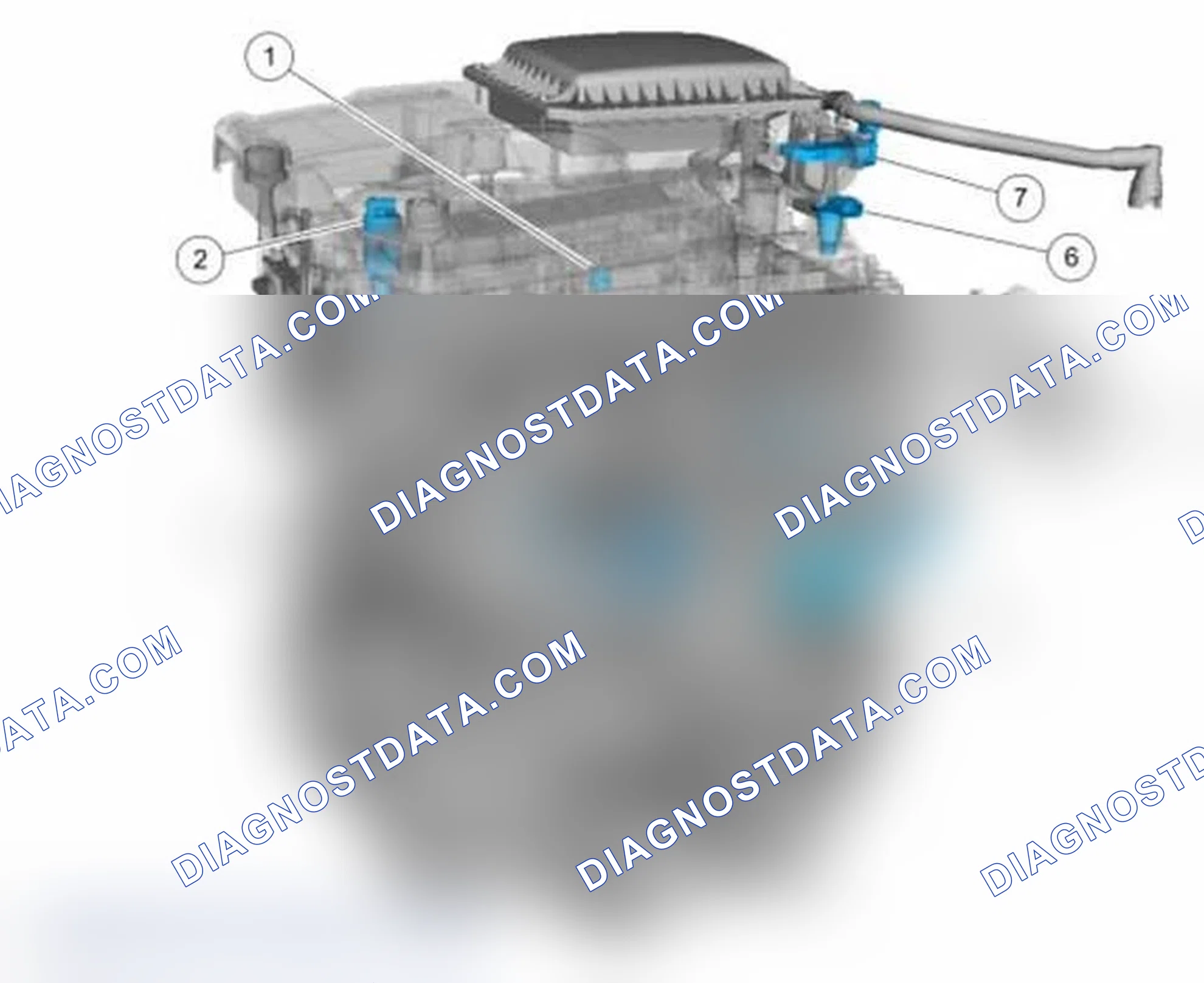 Scheme 1: LH Engine Sensor Locations