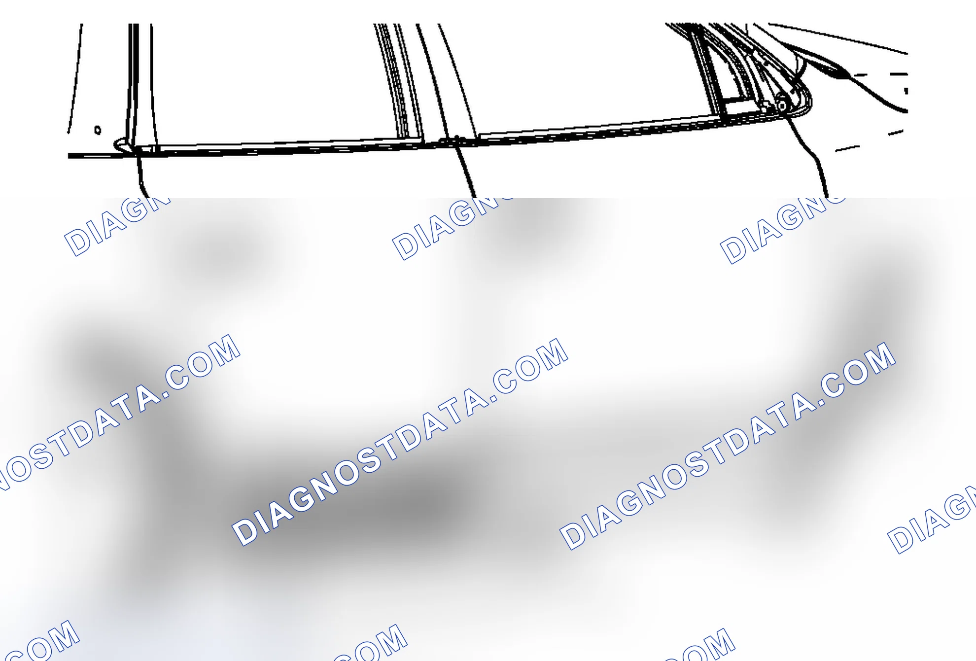 Scheme 53: Rear Side Door Lower Molding Replacement (Enclave)