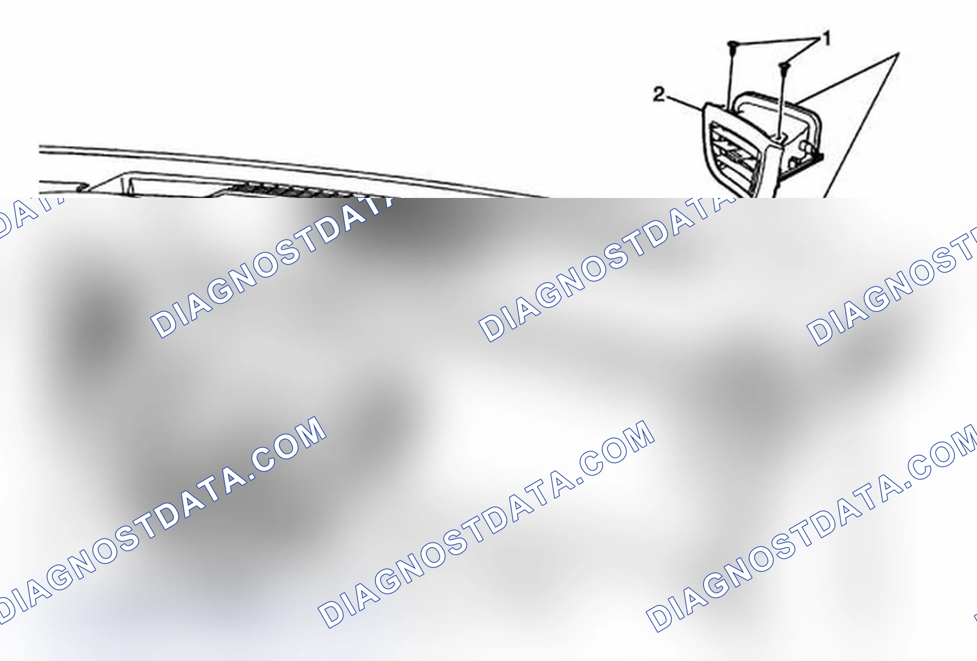 Scheme 28: Instrument Panel Outer Air Outlet Replacement - Right Side
