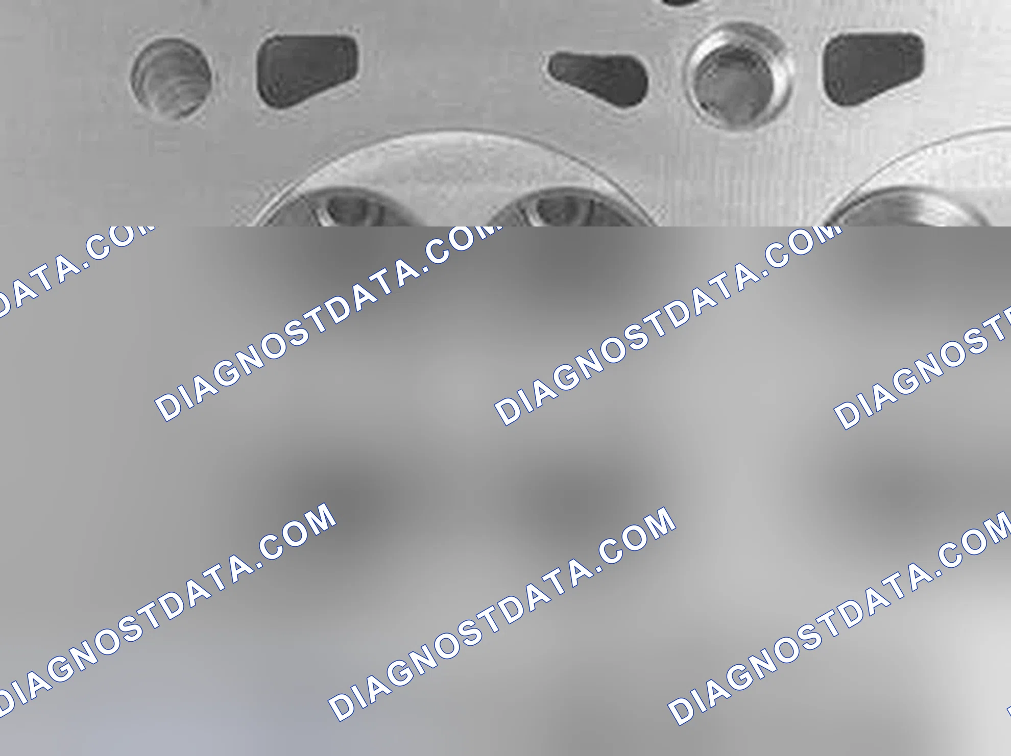 Scheme 442: Checking the cylinder head