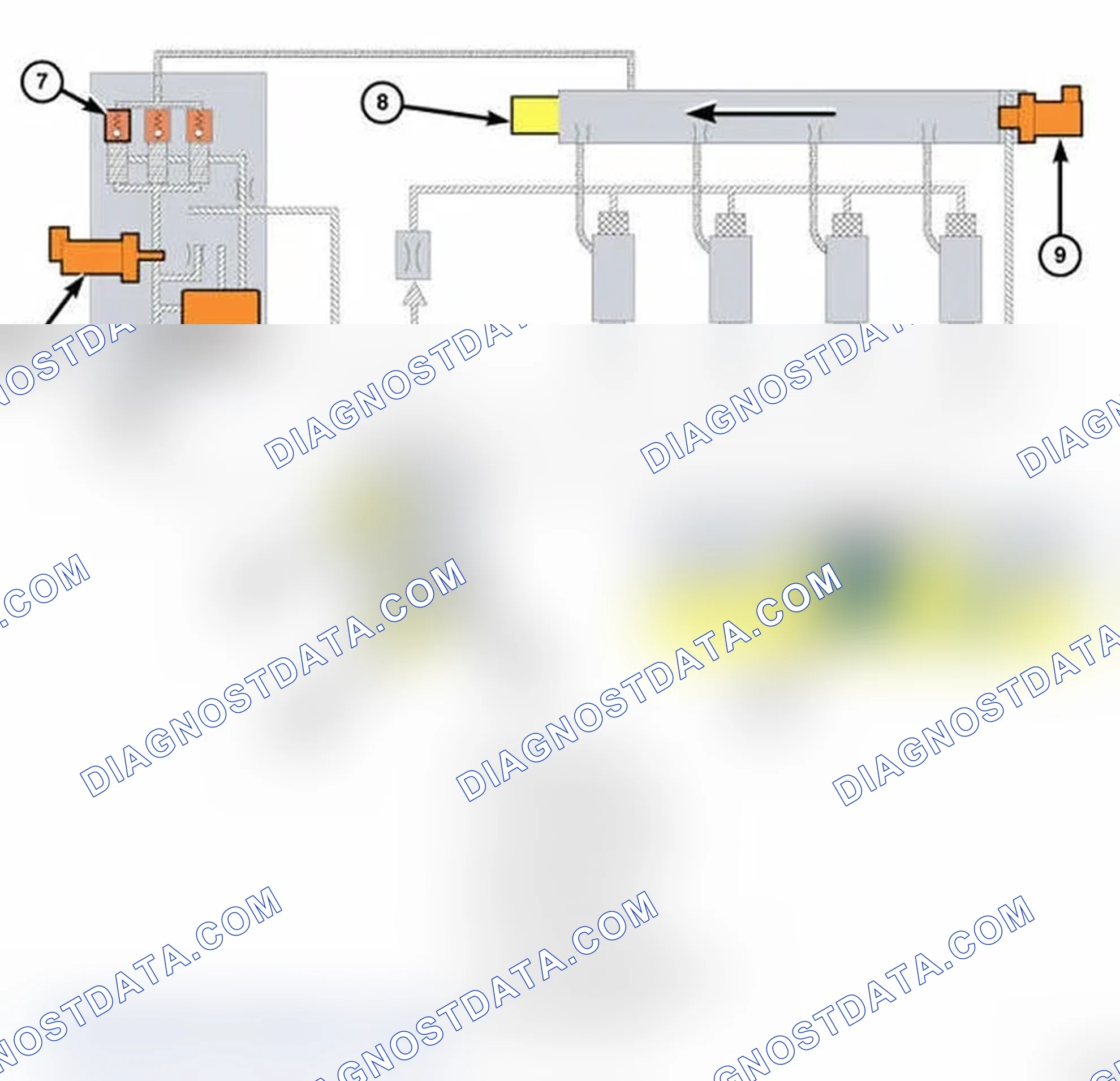 Scheme 647: CHECKING THE FUEL DELIVERY SYSTEM