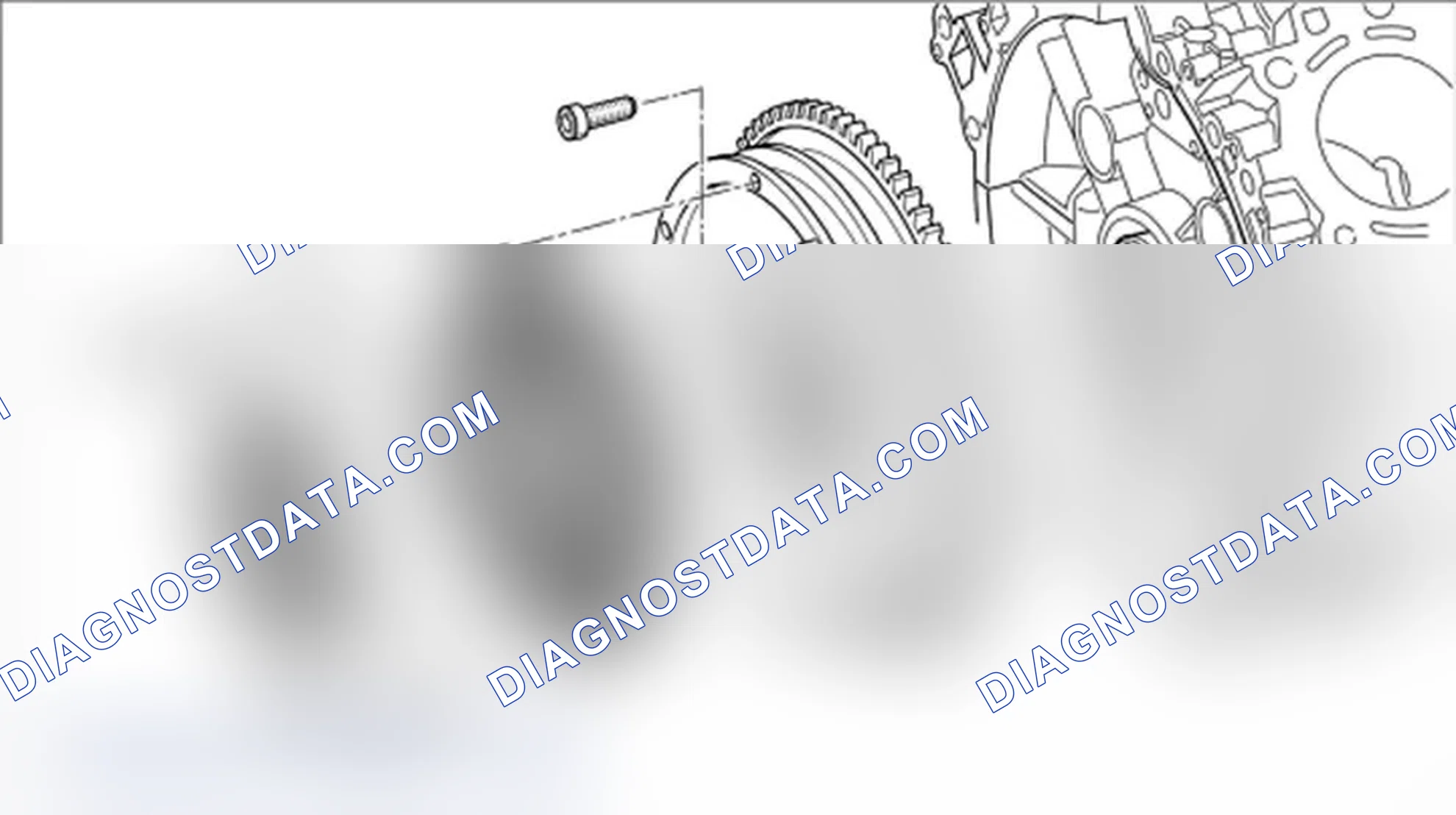 Scheme 347: Removing flywheel