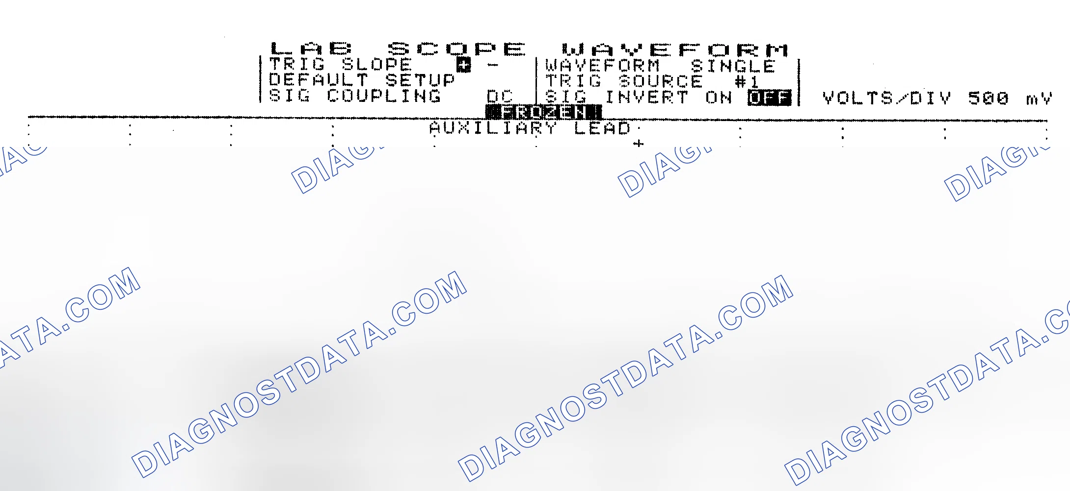 Scheme 10: Single Injector w/Excessive Current Flow - Current Pattern