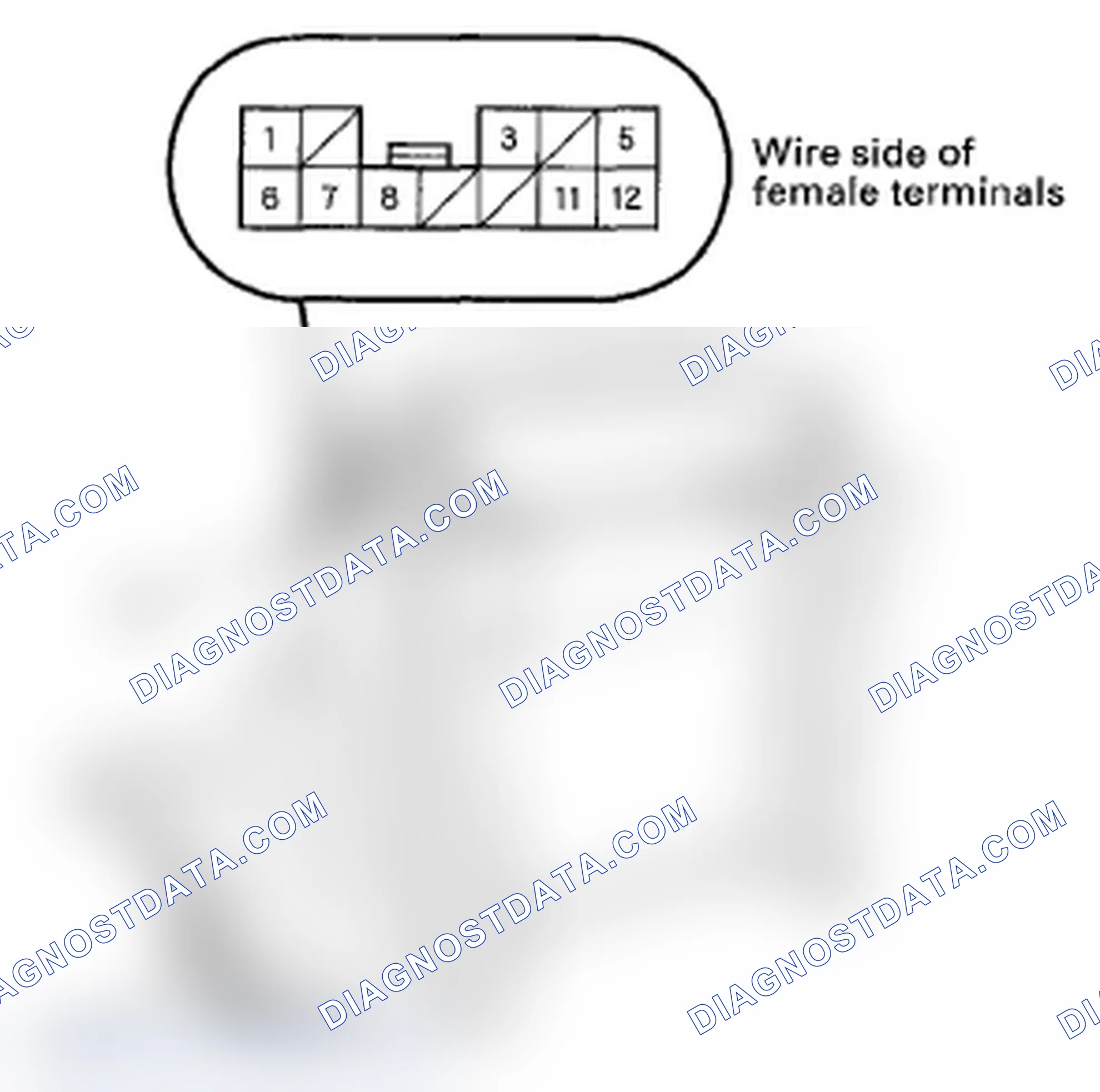 Scheme 107: Front Passenger's Power Seat Motor Test