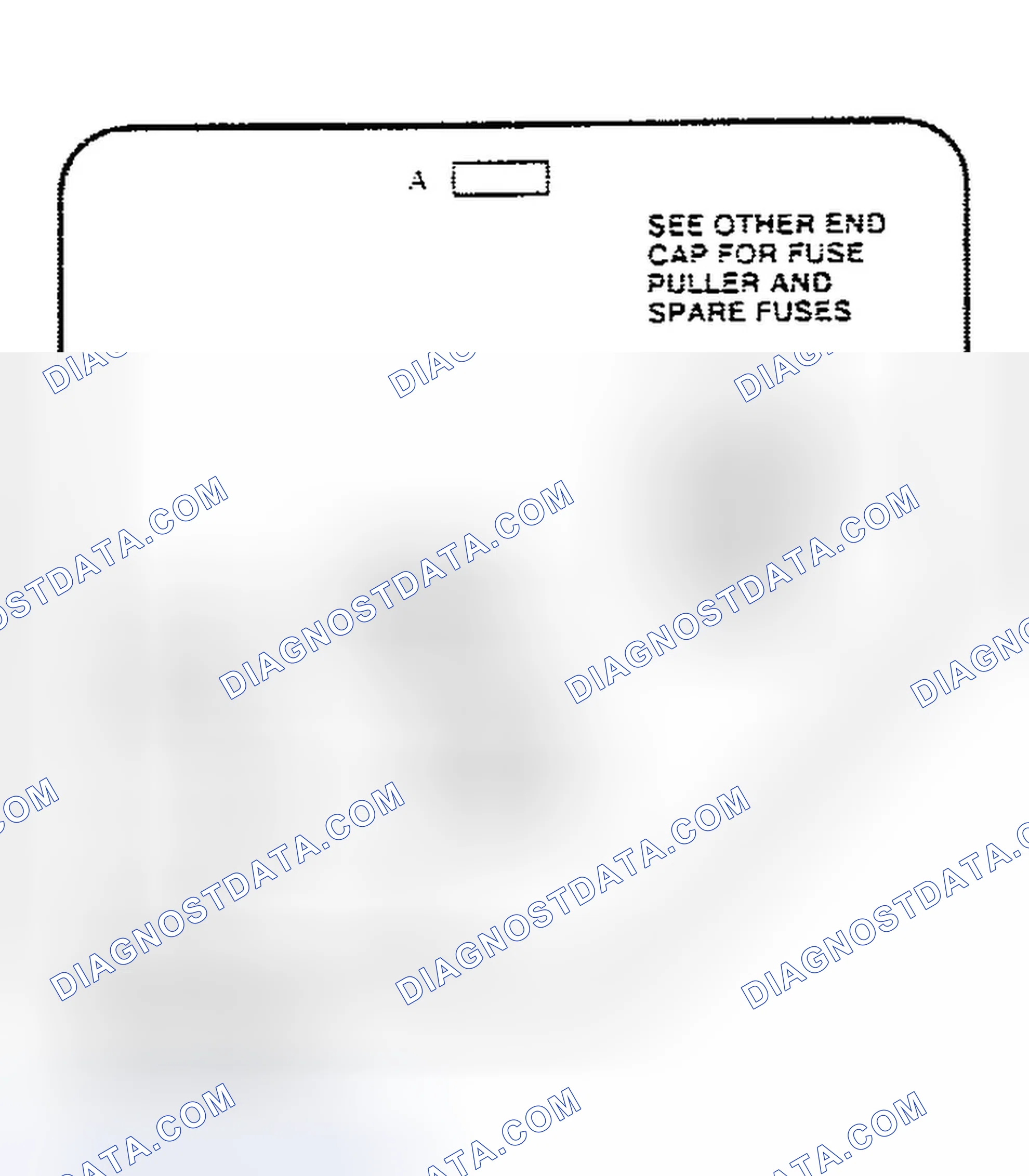Scheme 2: INSTRUMENT PANEL FUSE BLOCK IDENTIFICATION - RIGHT