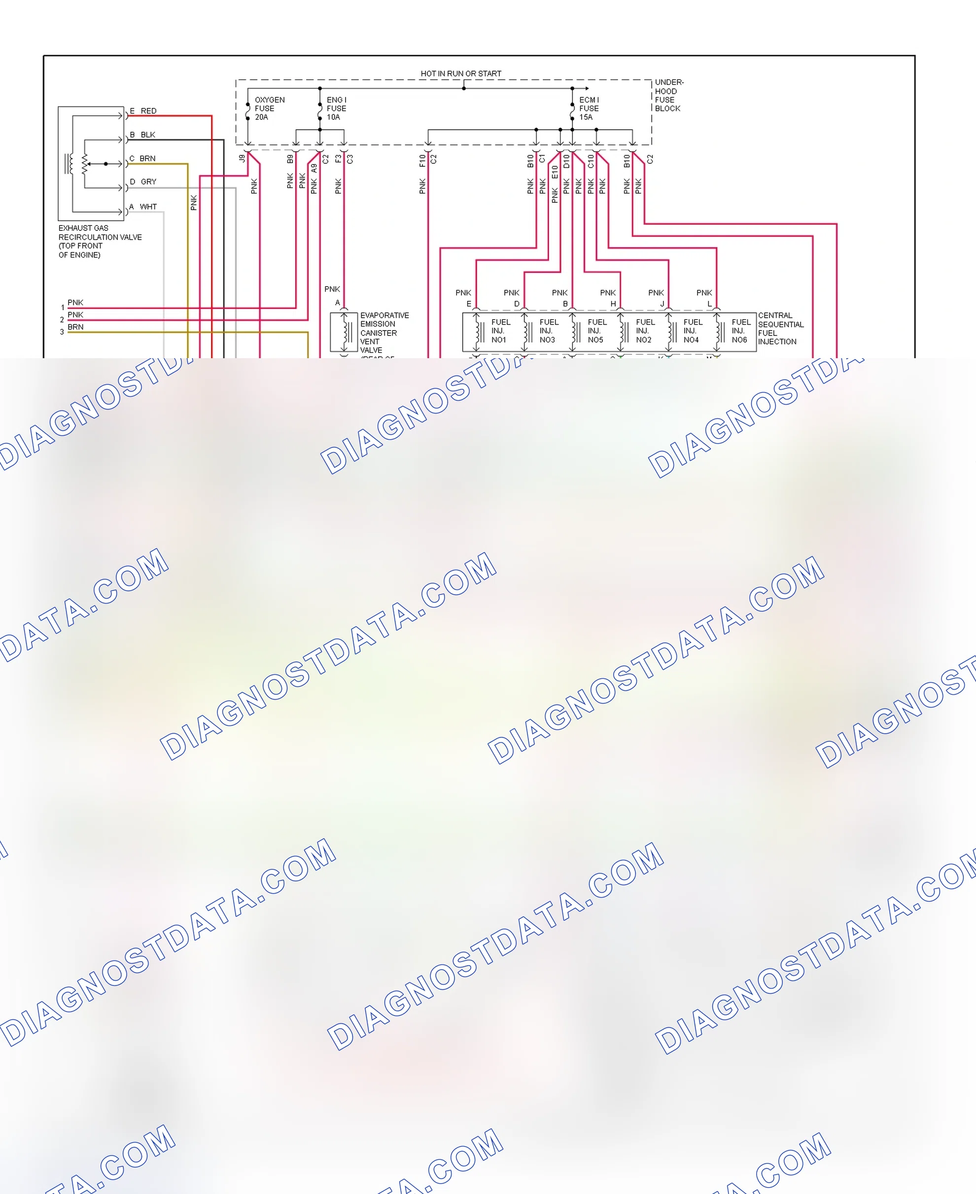Scheme 16: PCM Wiring Diagram (Blazer, Bravada, Envoy, Jimmy, Sonoma & S10 Pickup - 4.3L - 2 Of 4)