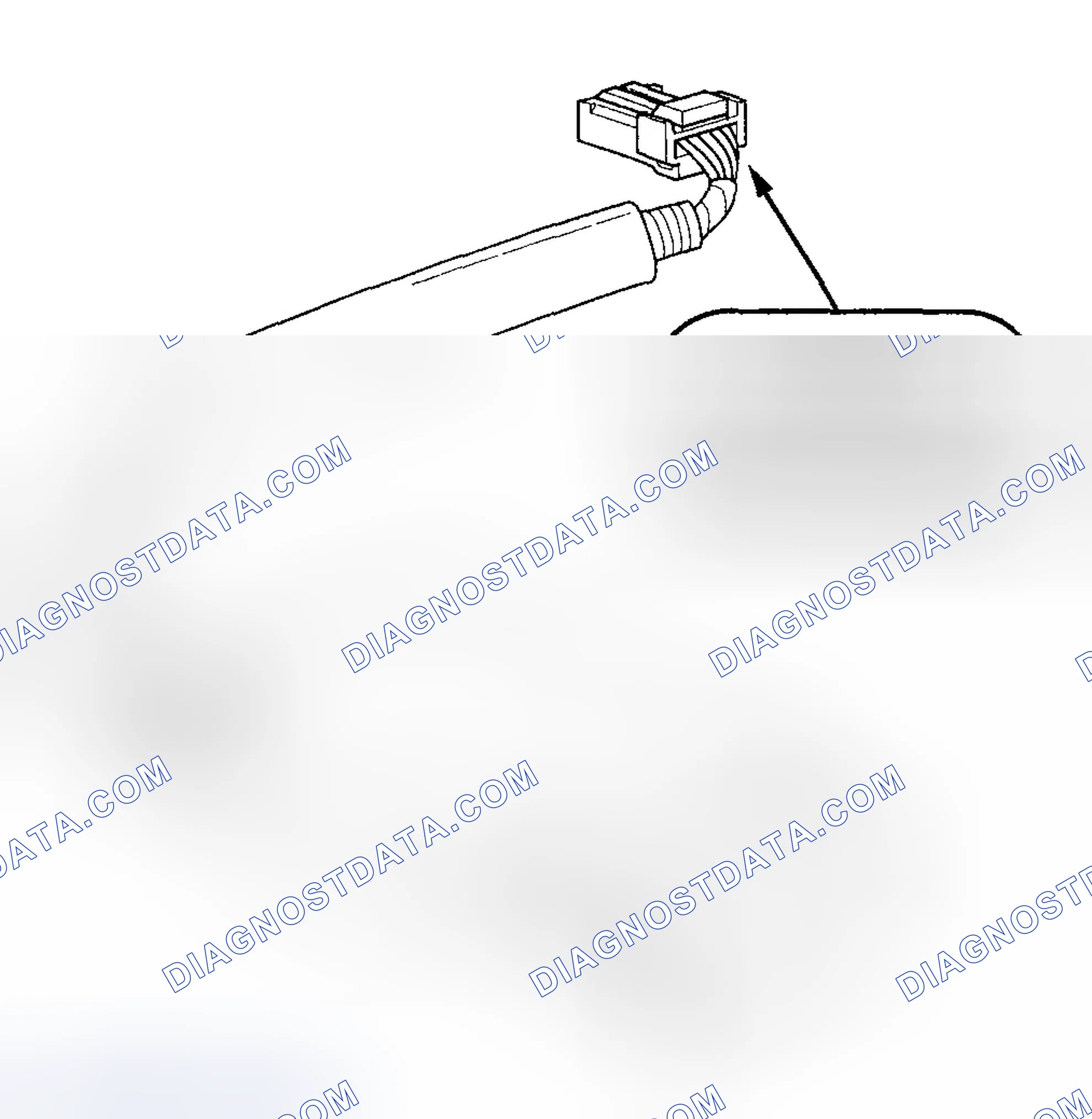 Scheme 7: Active Noise Control Rear Microphone Connector for Inputs and Outputs (2WD)
