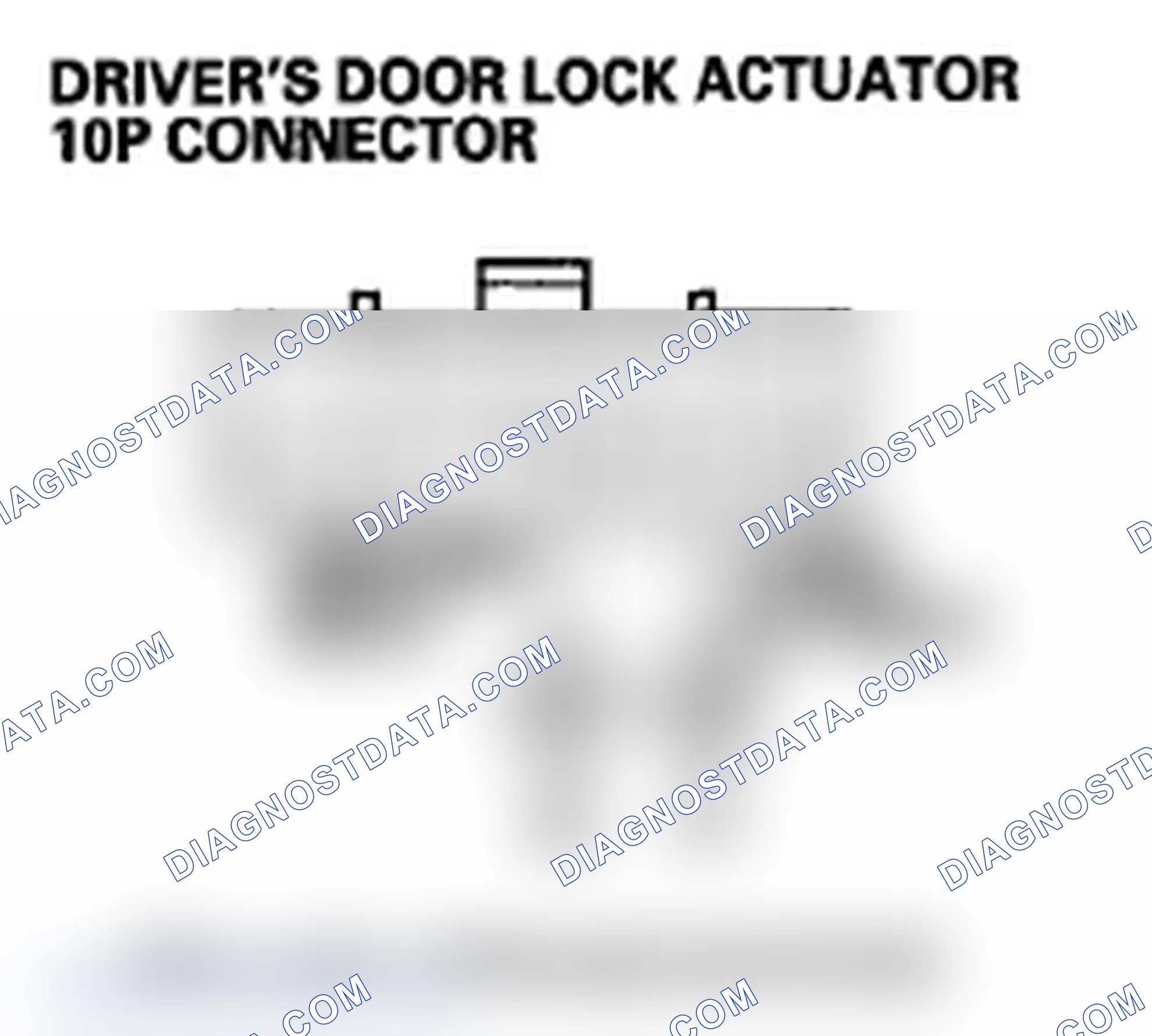 Scheme 113: DTC B2179: Driver's Door Key Cylinder Switch LOCK/UNLOCK Signal Error
