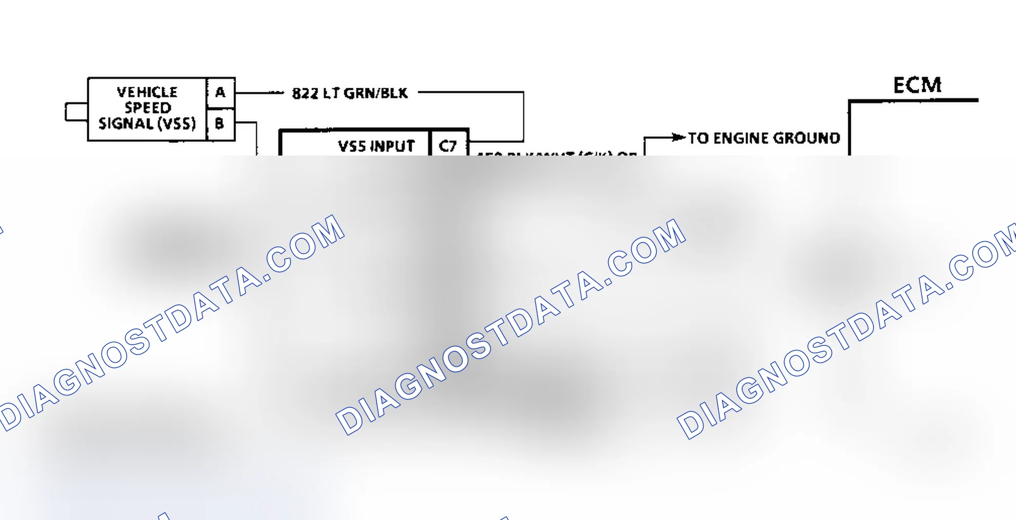 Scheme 273: CODE 24, VEHICLE SPEED SENSOR - 1992 EXCEPT 4L80-E TRANS.