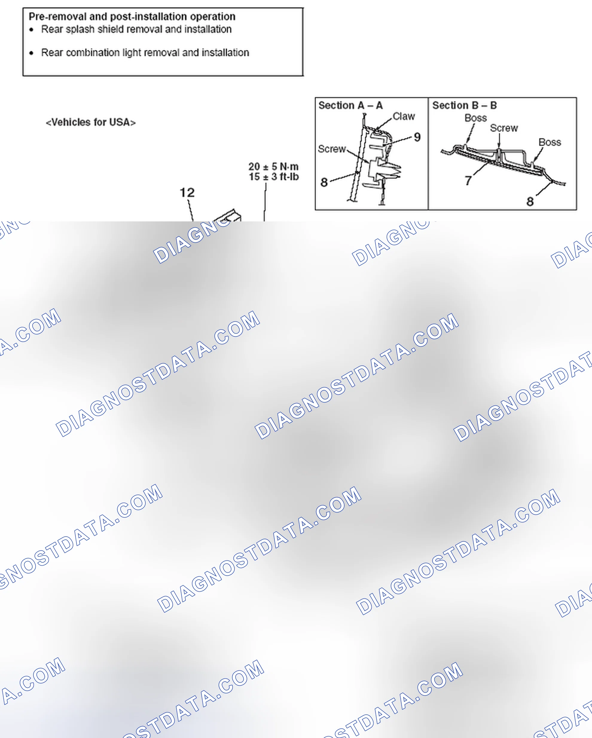 Scheme 25: REMOVAL AND INSTALLATION