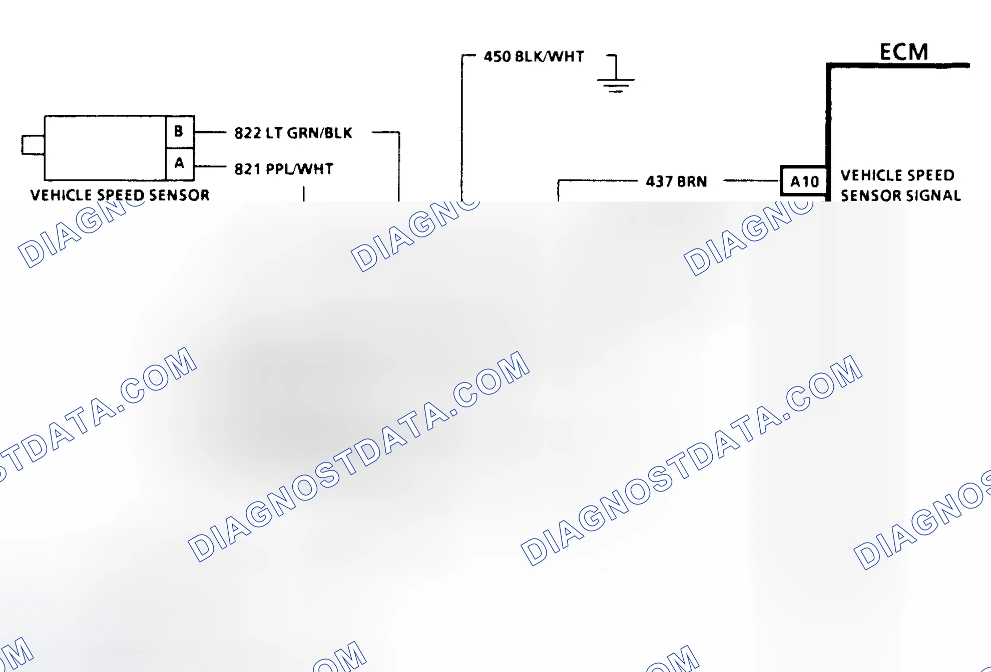 Scheme 89: Code 24 Schematic (C & K Series W/O 4L80-E Trans.) Vehicle Speed Sensor
